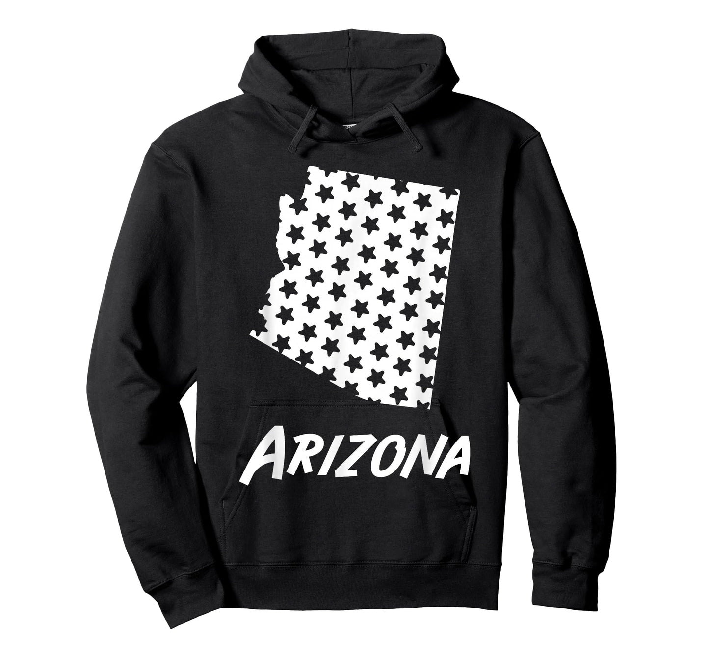 Arizona USA State Outline Stars Vintage Retro Design T-Shirt