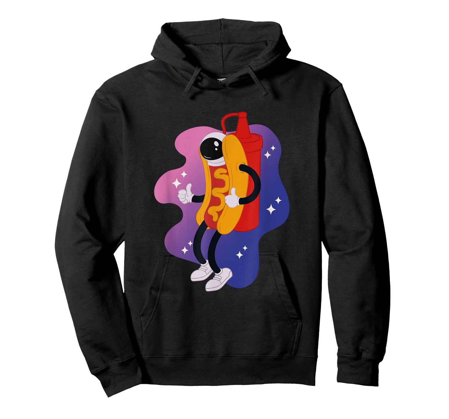 Hotdog in space space hot dog astronaut funny galaxy T-Shirt