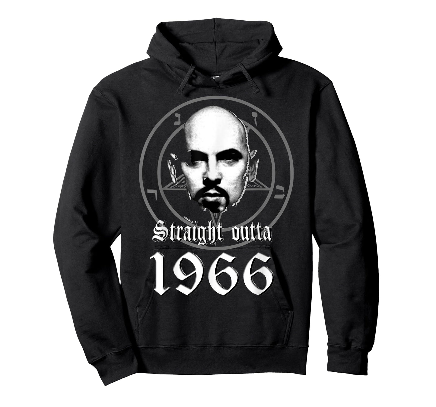Straight Outta 1966, Anton Lavey, Satanism T-Shirt