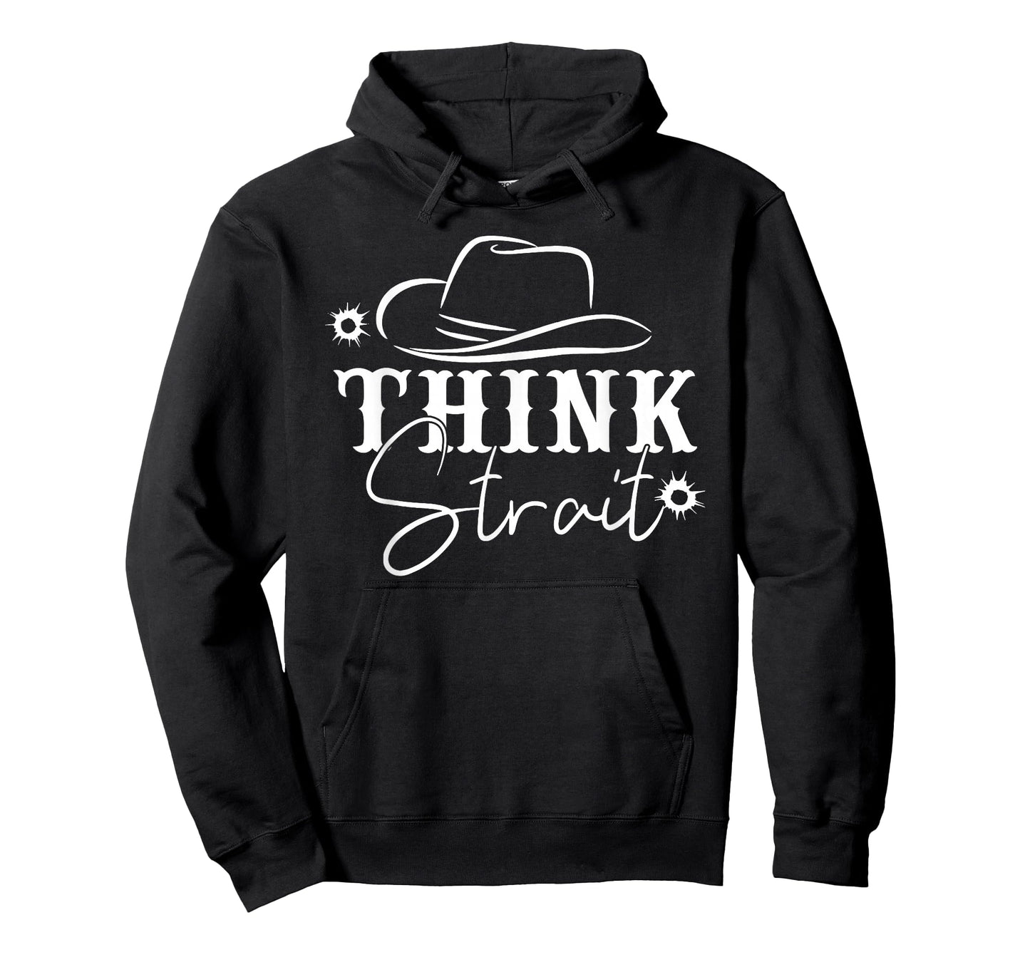 Think Strait, Southern, Country, Western T-Shirt