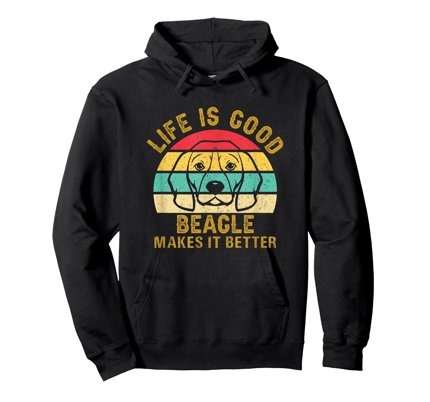 Life With Beagle Is Good Makes It Better T-Shirt