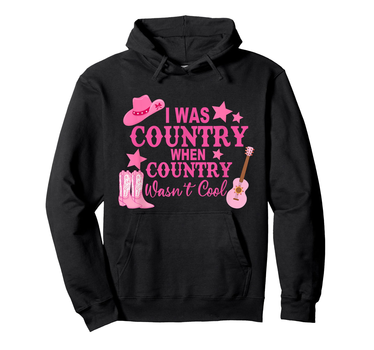 I Was Country When Country Wasn't Cool Cowboy T-Shirt