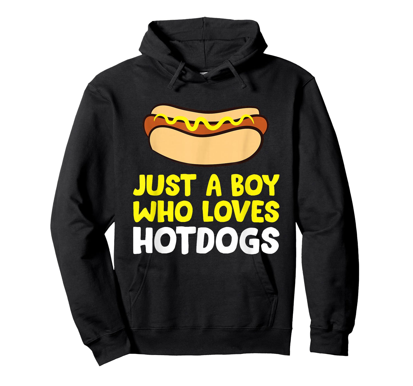 Just a Boy Who Loves Hot Dogs Funny Hot Dog T-Shirt
