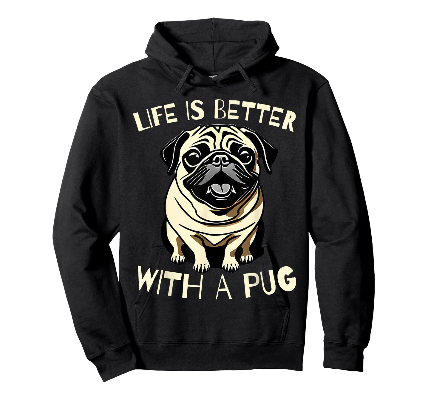Pug Dog Lover Funny Pug Owner For Women Men Kids Cute T-Shirt
