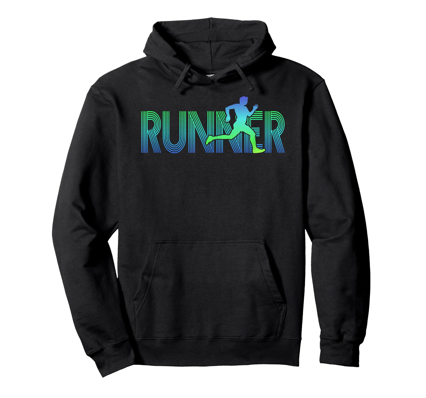 Runner Track & Field Cross Country Marathon Running Graphic T-Shirt