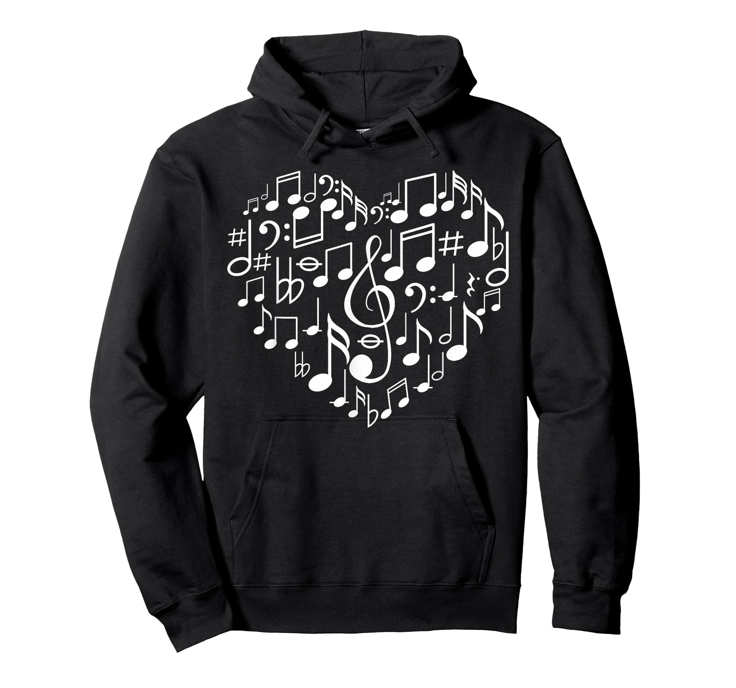 Cool Music Note Art For Men Women Music Musical Note Lover T-Shirt