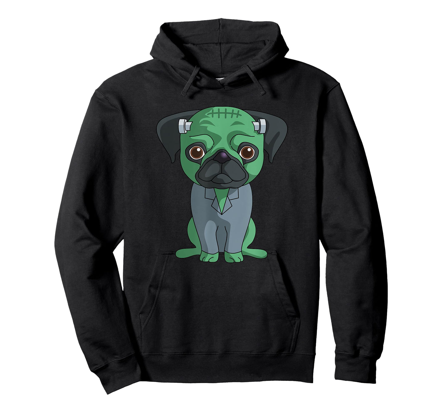 Pug Frankenstein T-Shirt Funny Halloween Gift Shirt T-Shirt