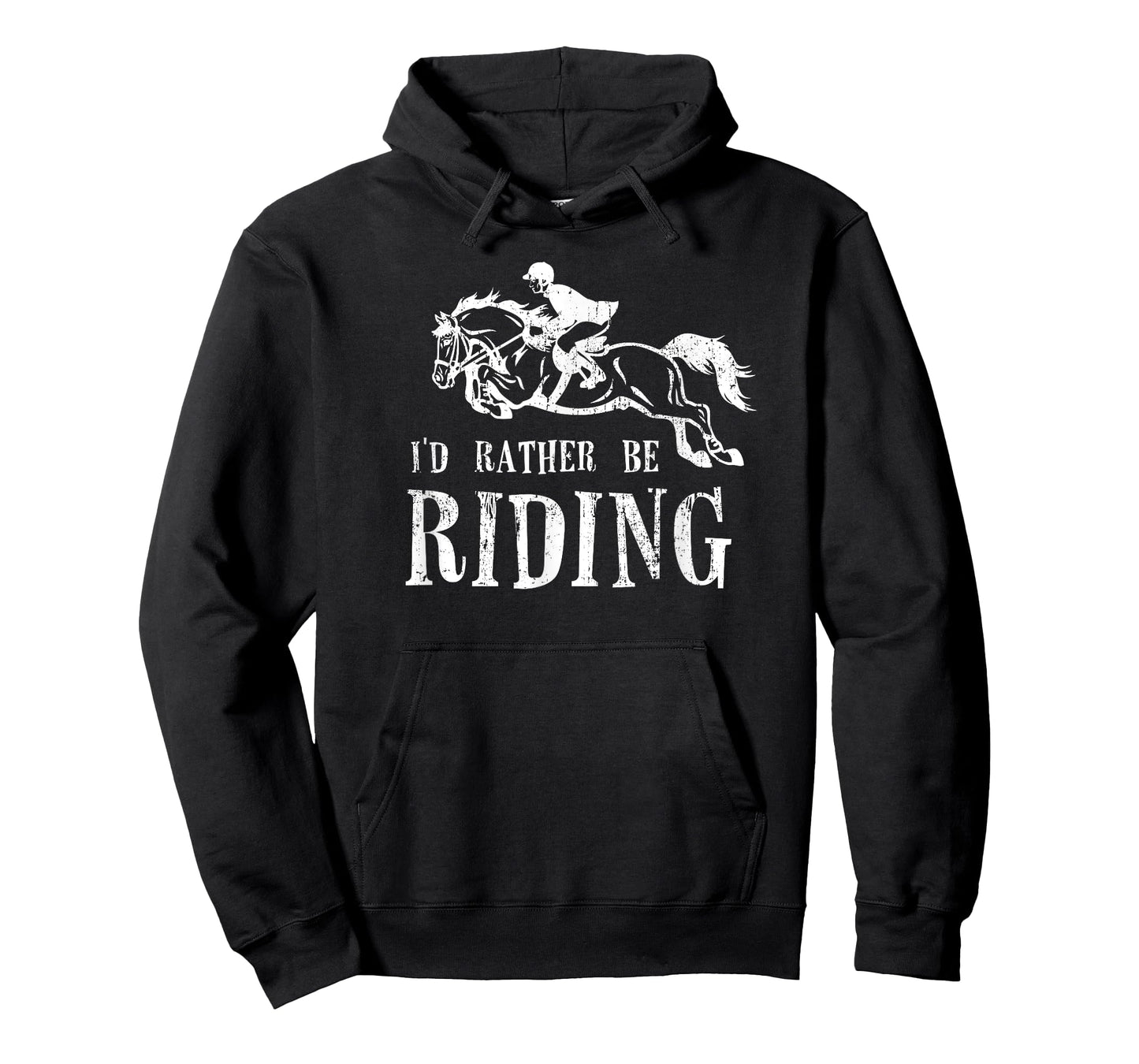 RATHER BE RIDING Horses Equestrian Horseback Rider Show Jump T-Shirt