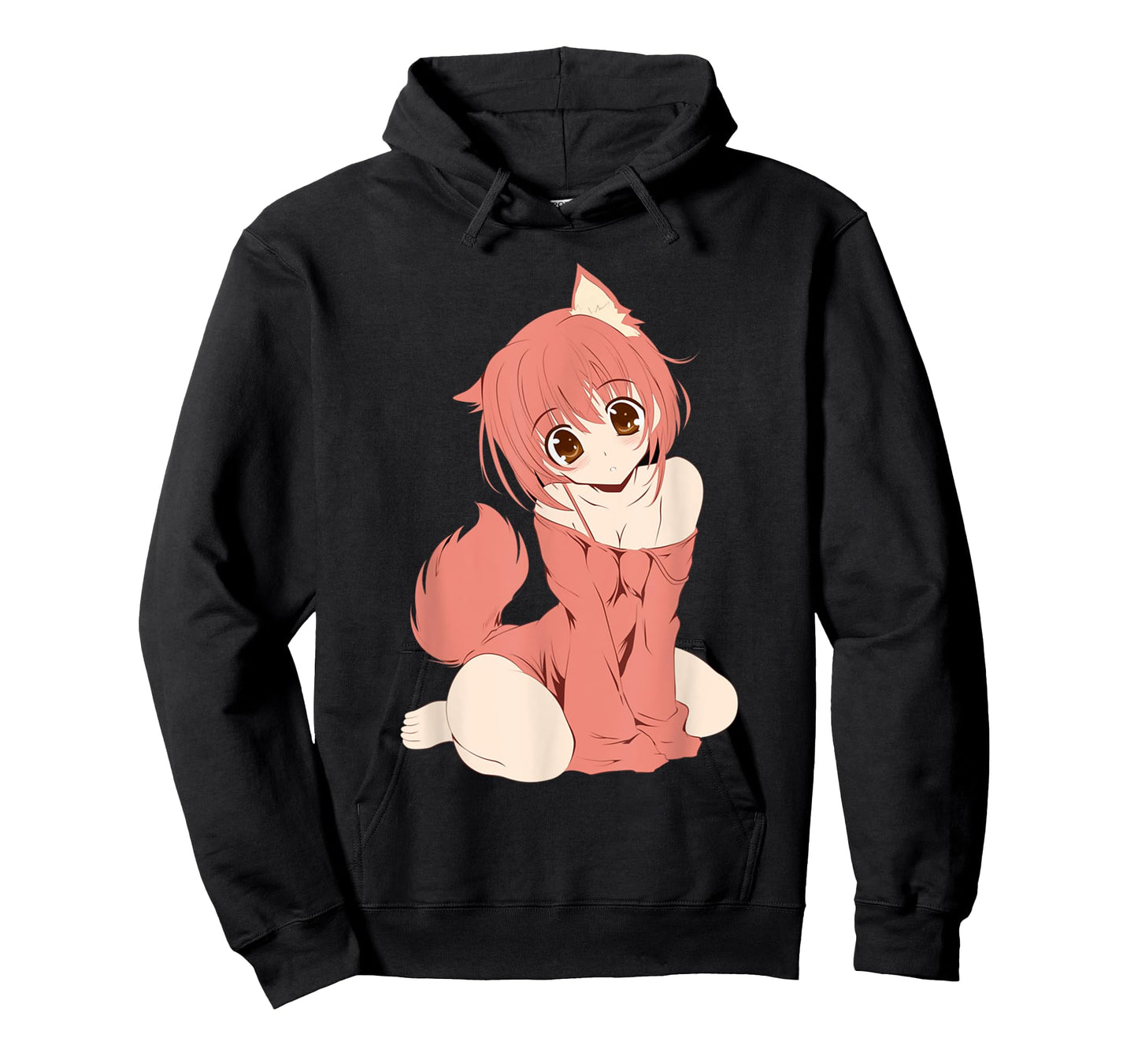 Japanese Anime Persian Cat Girl Cute Manga Otaku Catgirl T-Shirt