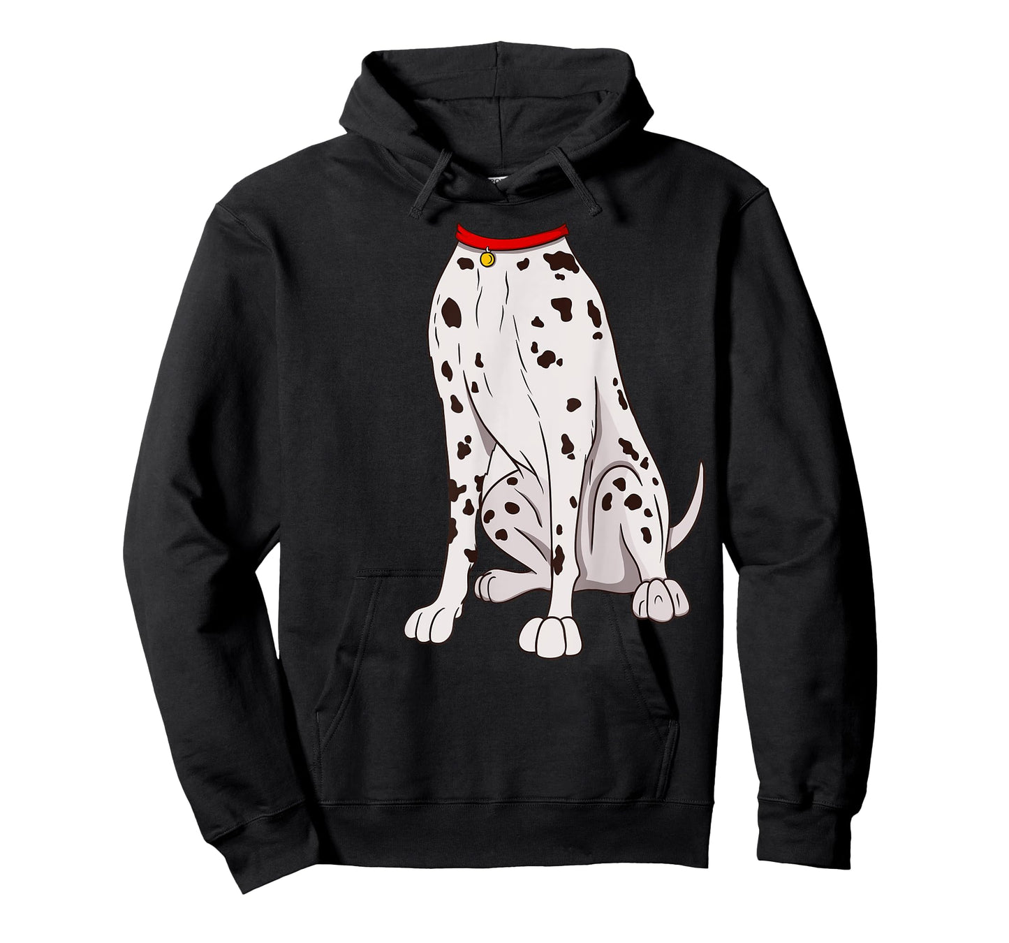 Dalmatian Costume T-Shirt for Halloween Dog Animal Cosplay Men Women Girls Kids T-Shirt
