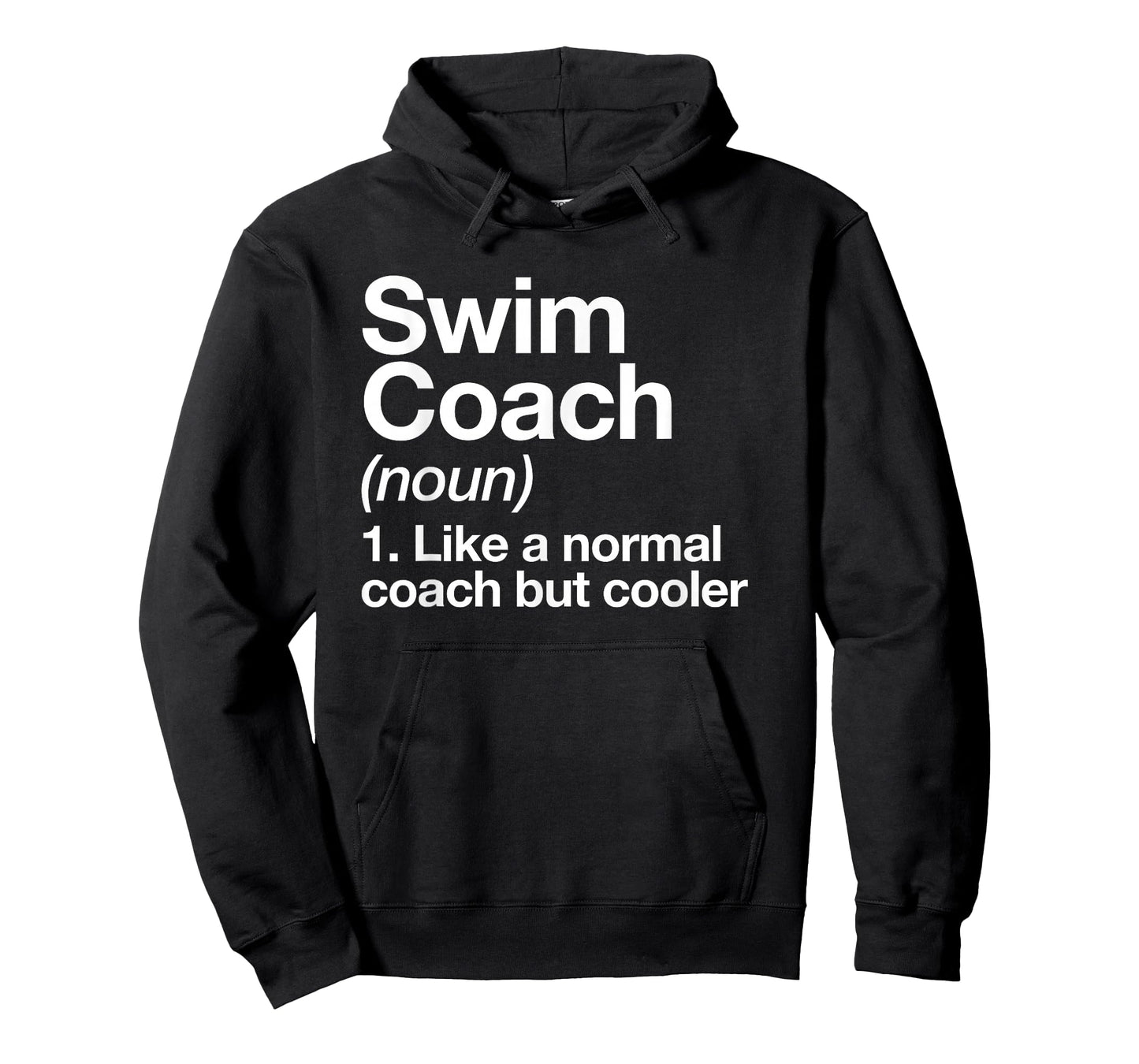 Swim Coach Funny Sports Definition Trainer Instructor School T-Shirt