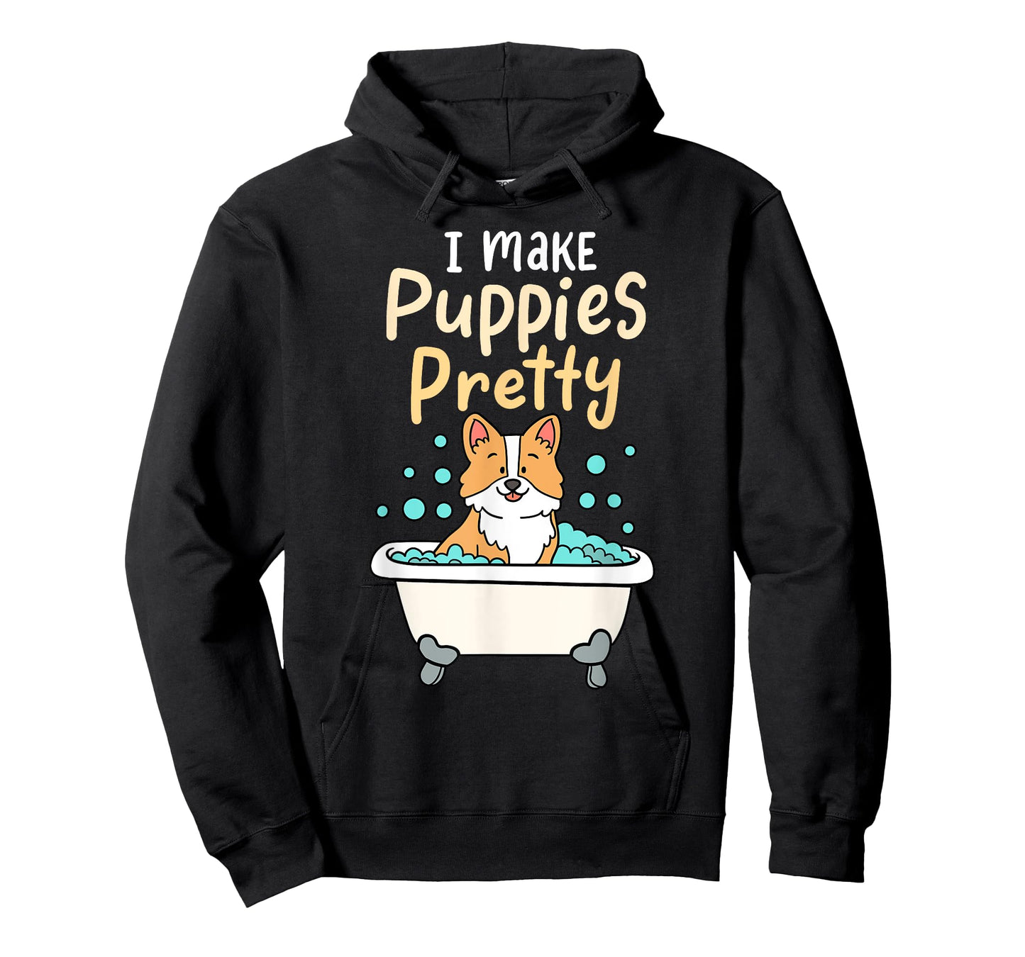 I Make Puppies Pretty Funny Fur Artist Dog Groomer T-Shirt for Men Women