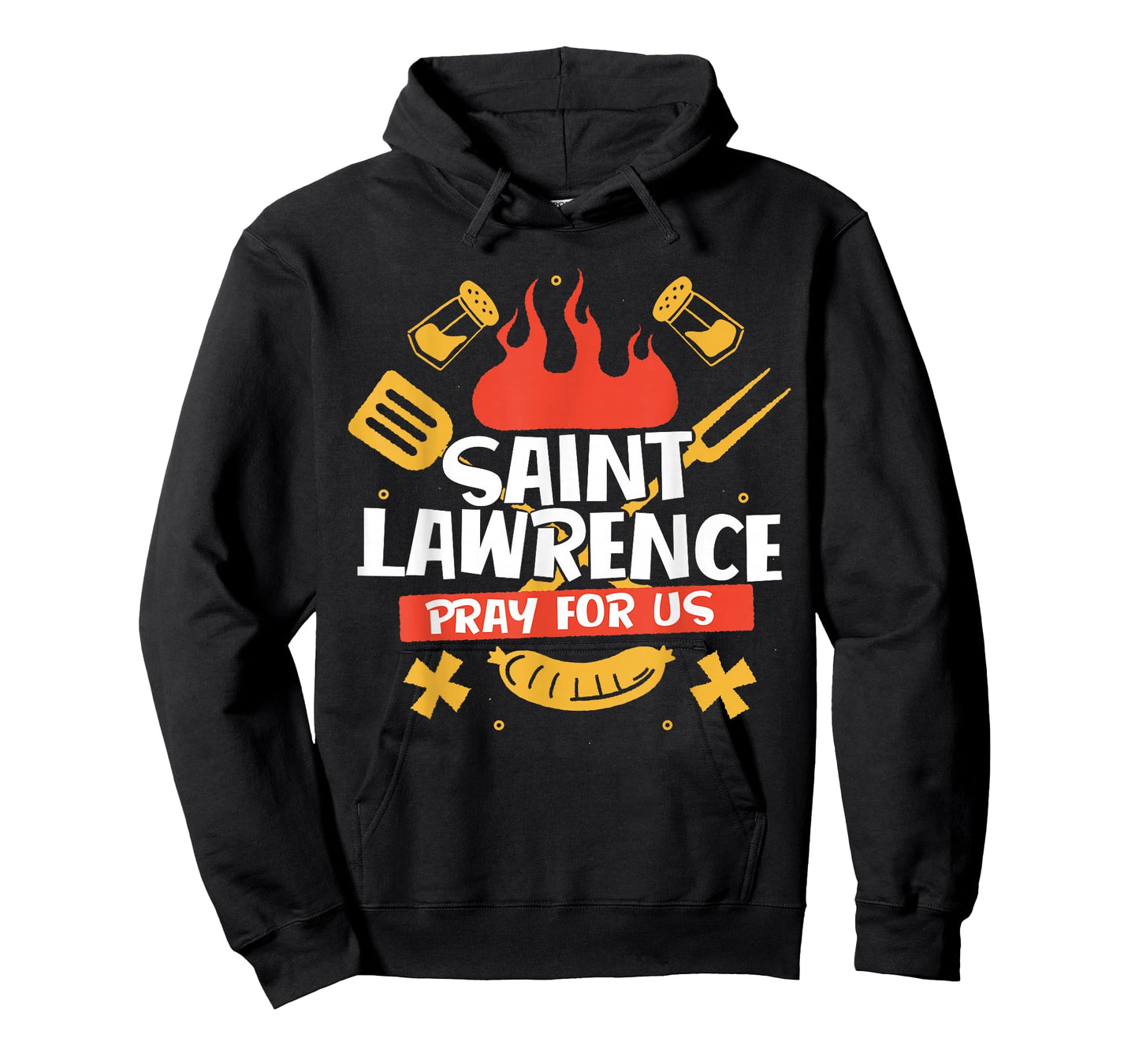 Saint Lawrence Catholic Patron Saint of Grilling Grill Chef T-Shirt