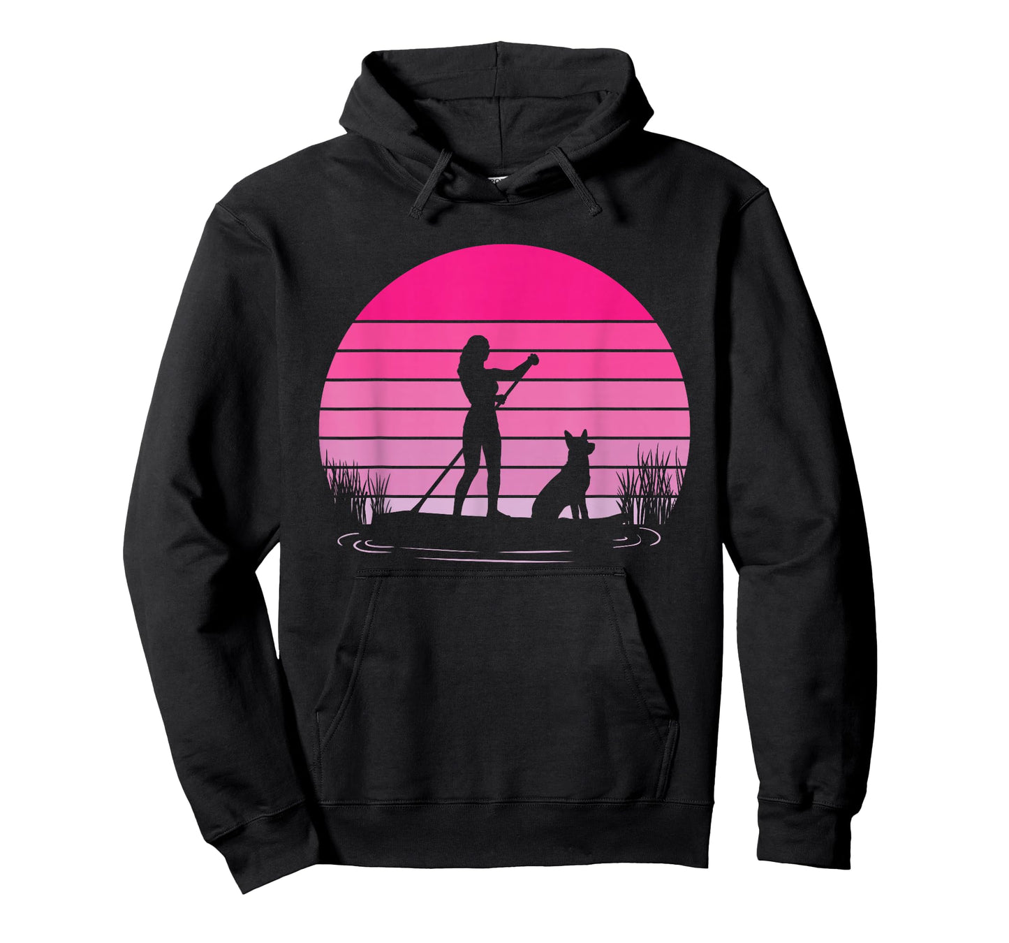Paddleboarding Dog SUP Stand Up Paddle Board T-Shirt