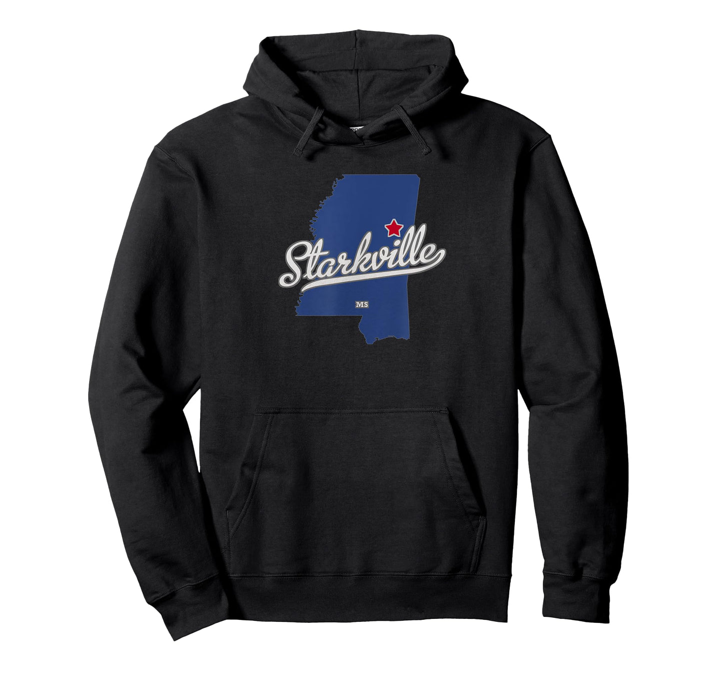 Starkville Mississippi MS Map T-Shirt