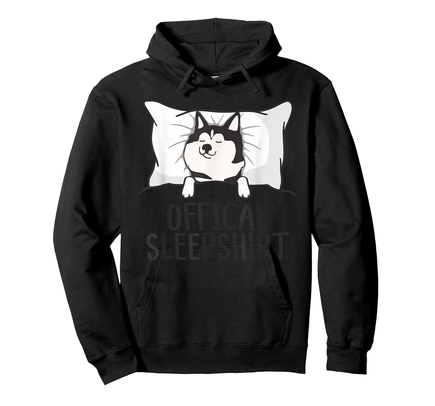 Husky Dog Pajama Funny Husky Official Sleepshirt Mom Dad Kid T-Shirt