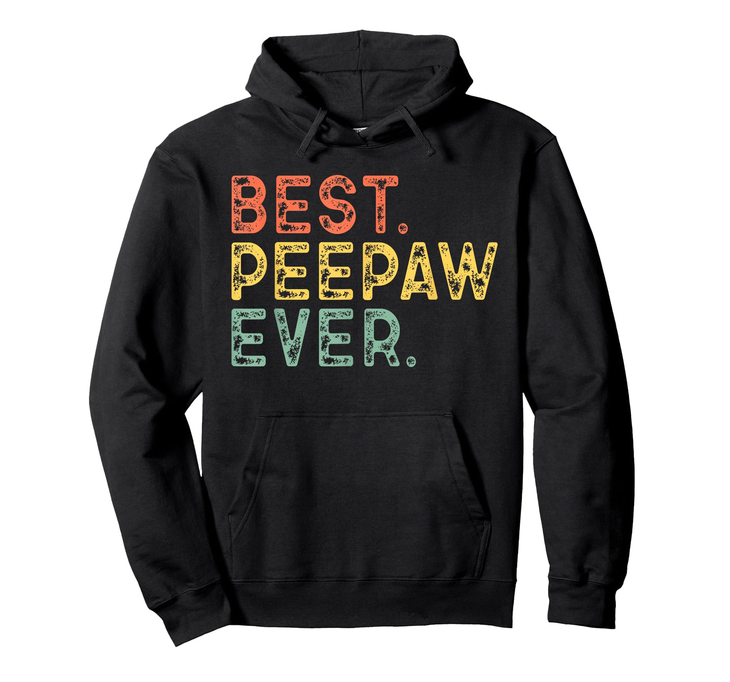 Pee-Paw Family Vintage Retro Best PeePaw Ever T-Shirt