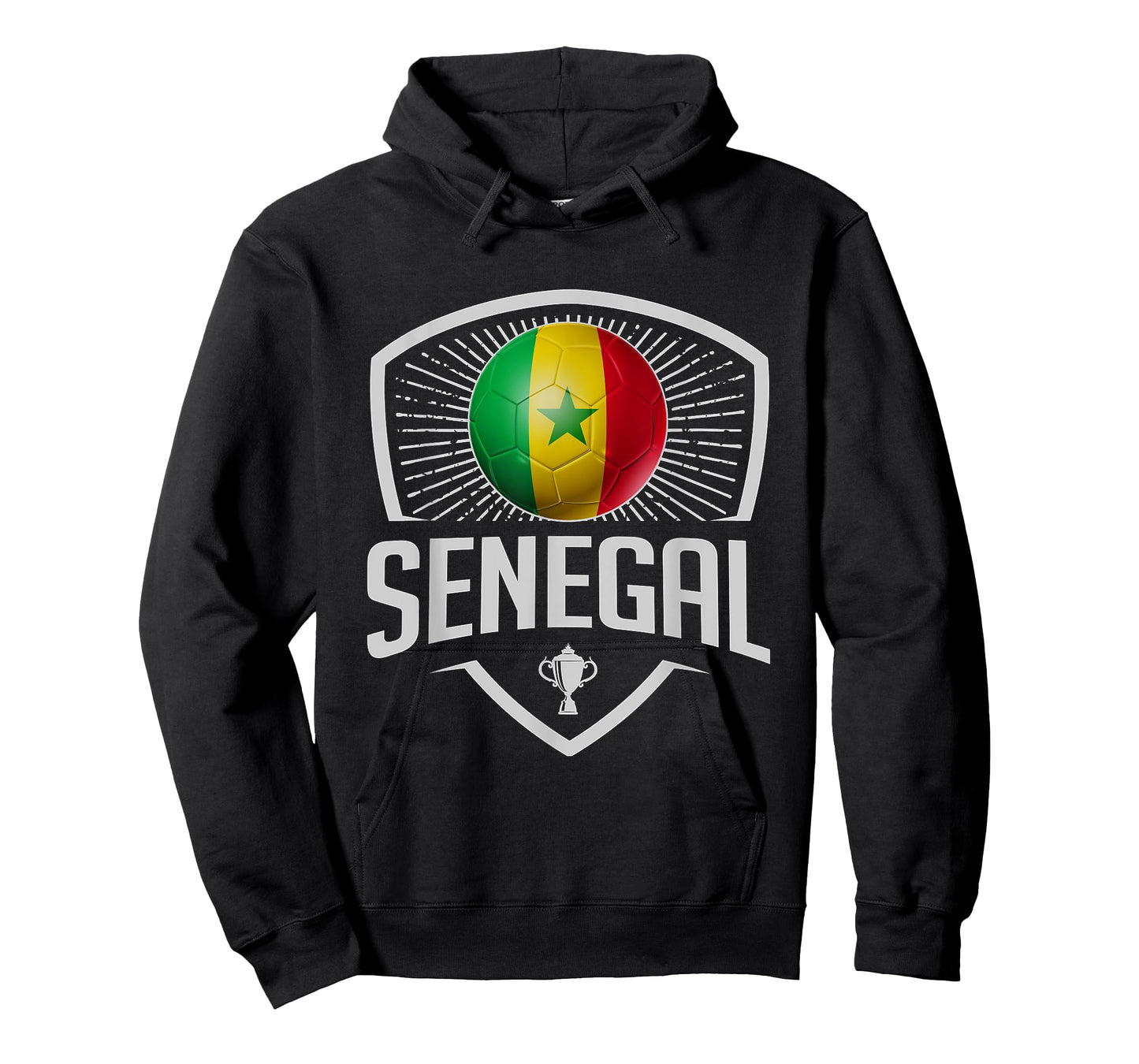 Soccer Support the Team Football Fan Senegalese Senegal Flag T-Shirt