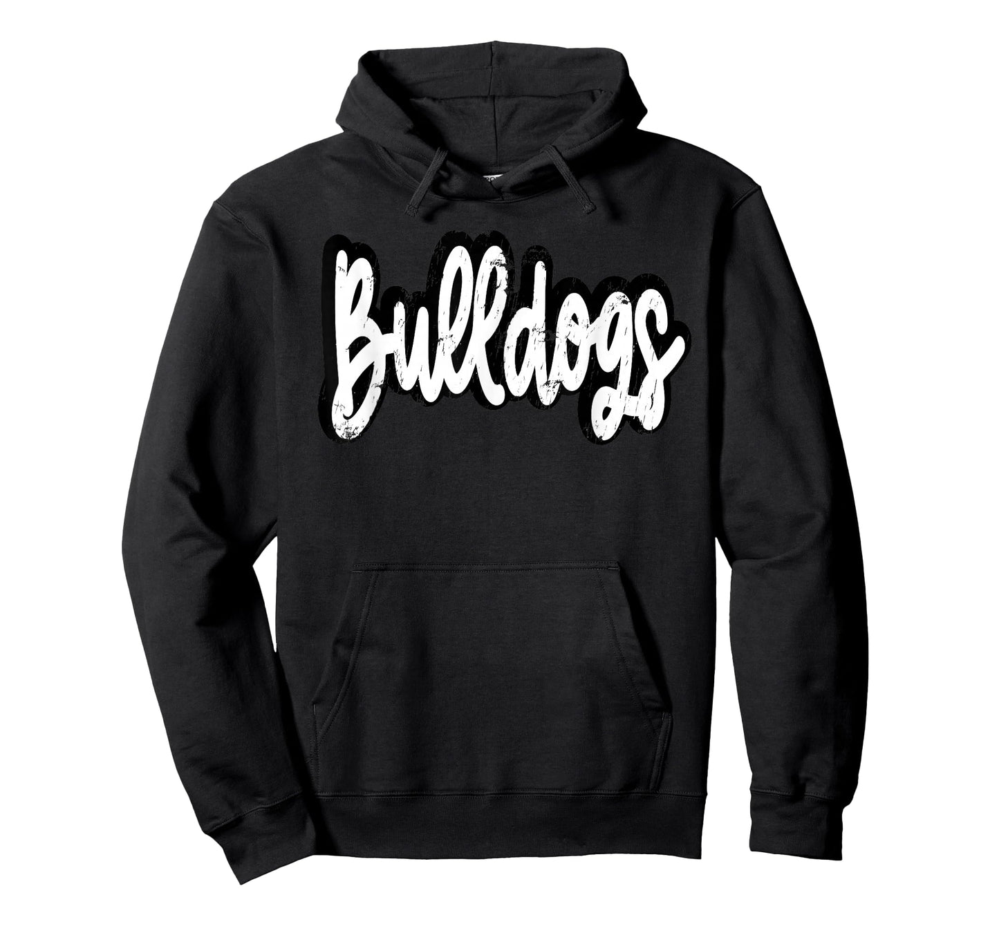 Bulldogs Mascot Retro Back to School Team Spirit T-Shirt