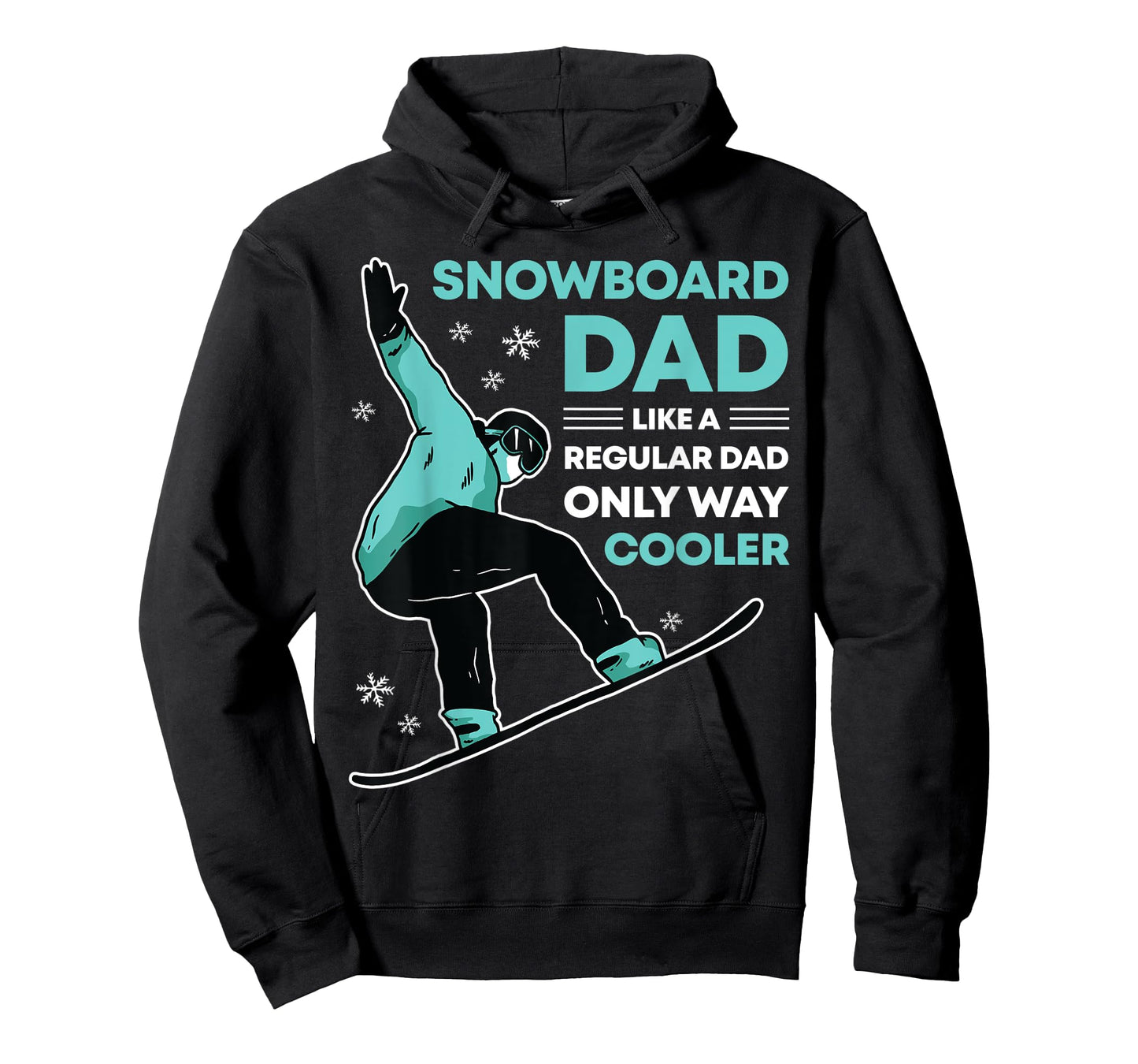 Snowboard Dad Funny Cute Winter Snowboarding Gift T-Shirt