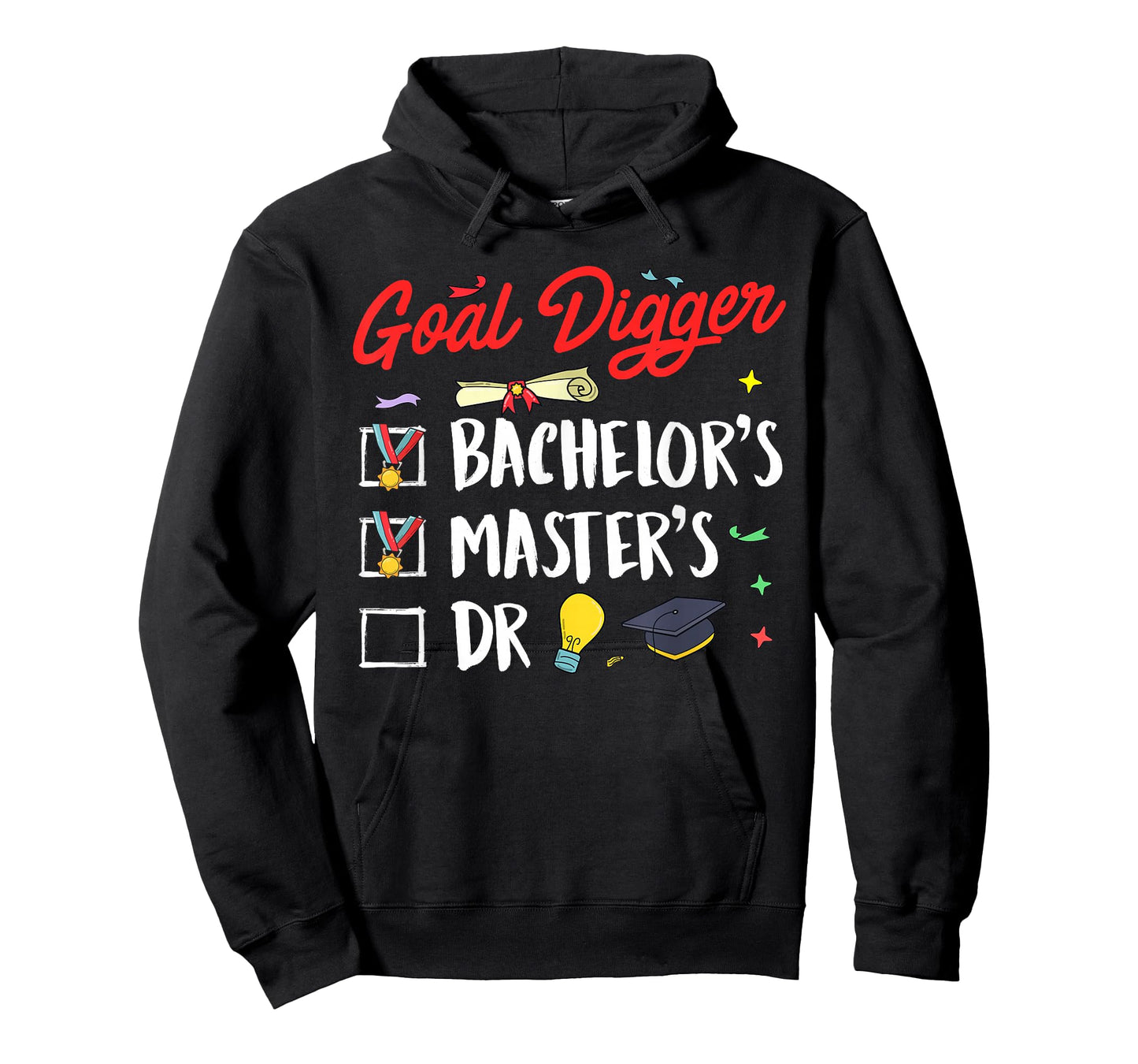 Master Passed Goal Digger Master Thesis Master's Degree T-Shirt