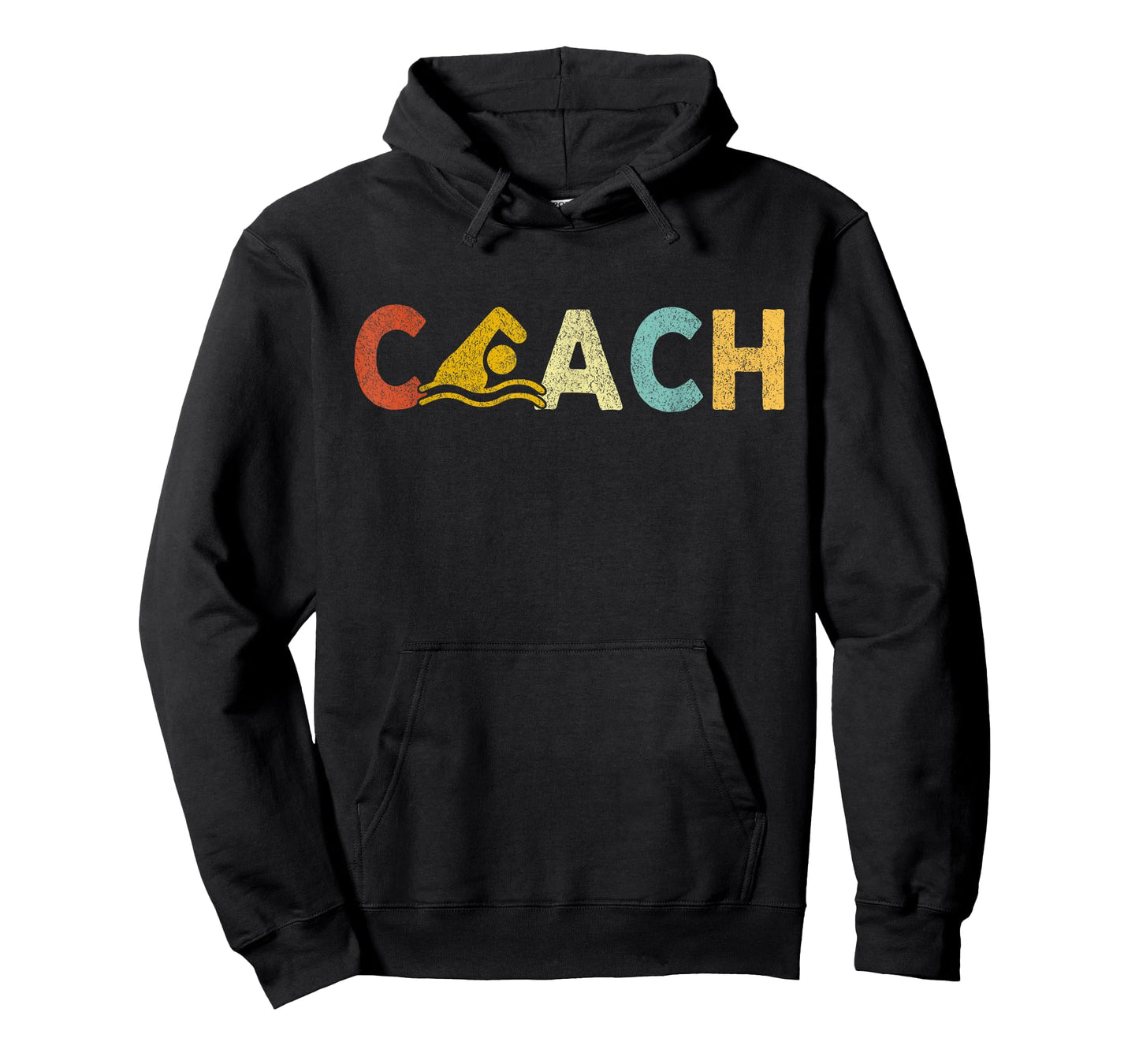 Vintage Swim Coach Swimming Coach Swim Teacher Swimmer Retro T-Shirt