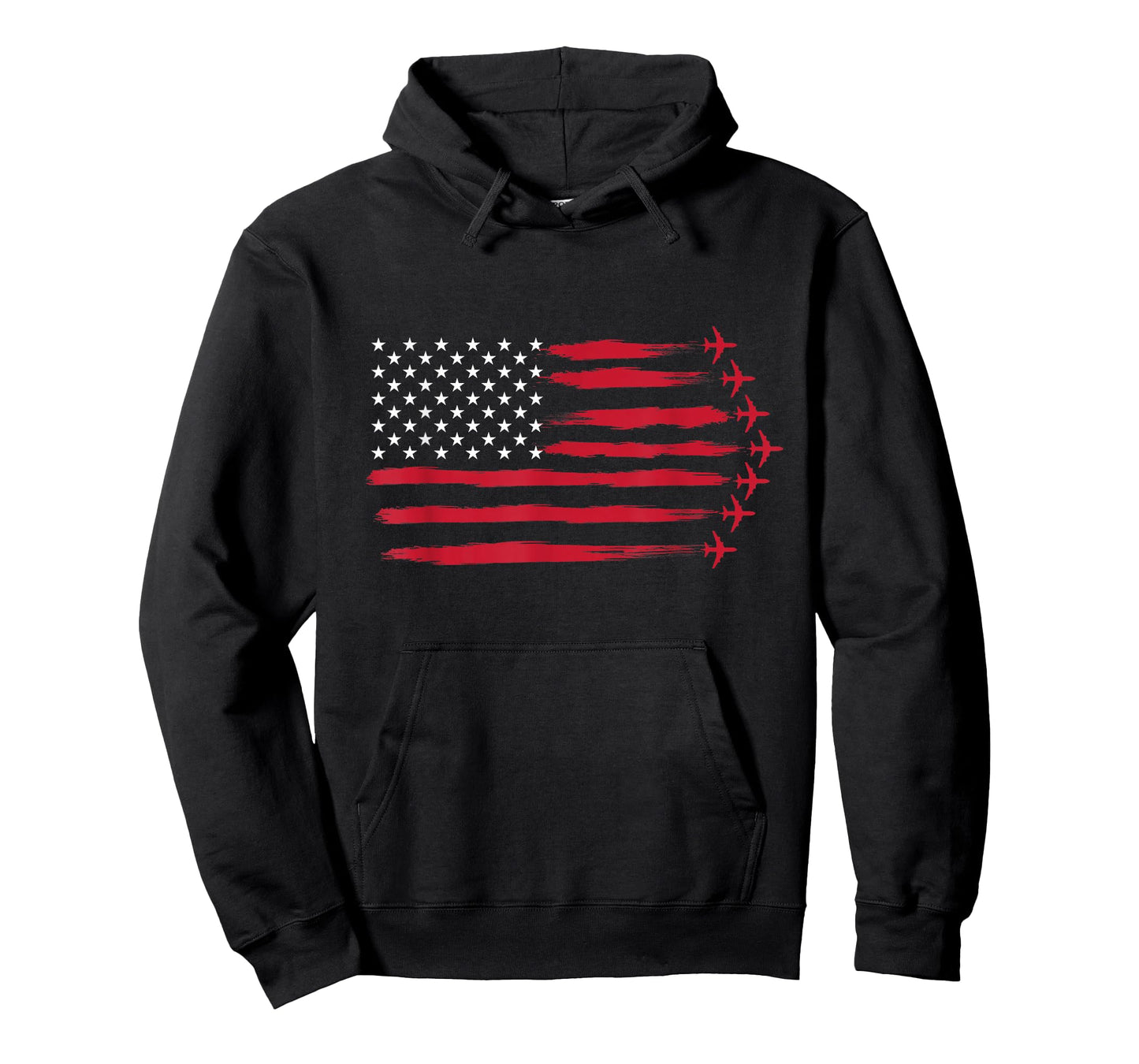 US Flag Airplanes - Airline Pilot Aviation Aircraft Lover T-Shirt