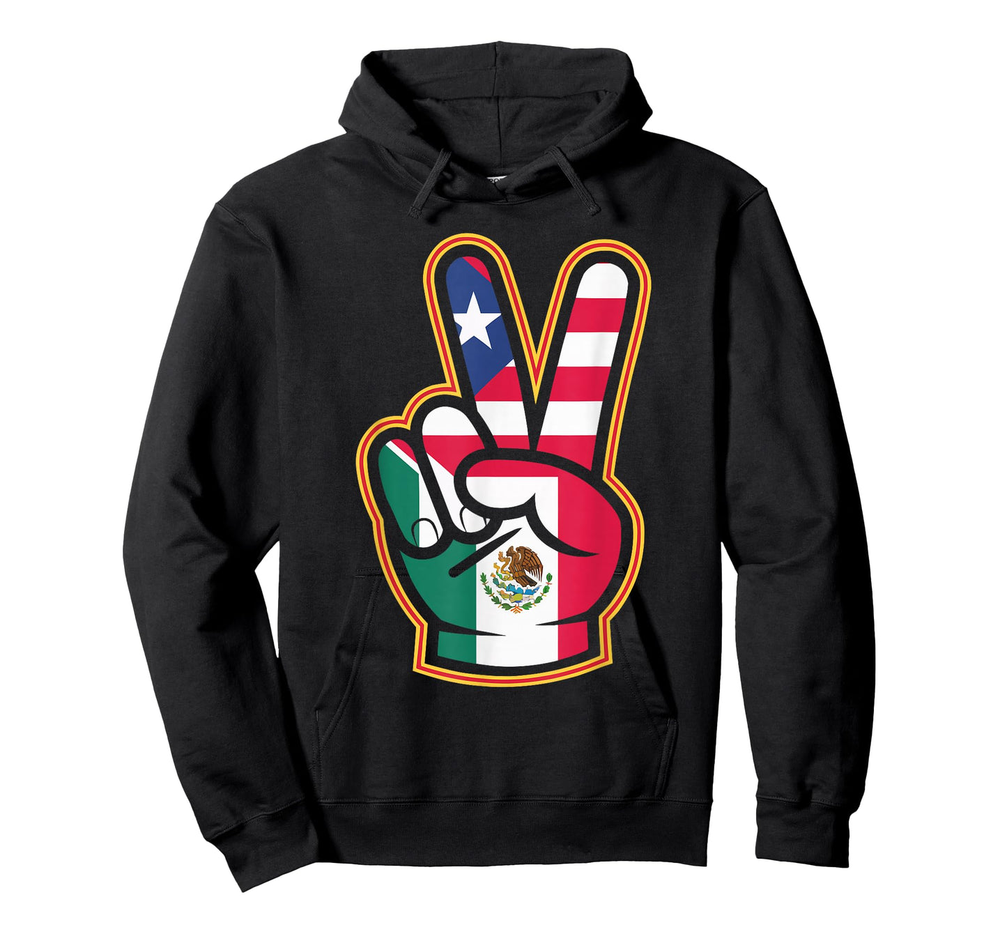Half Mexican Half Puerto Rican Puerto Rico Flag Mexico T-Shirt