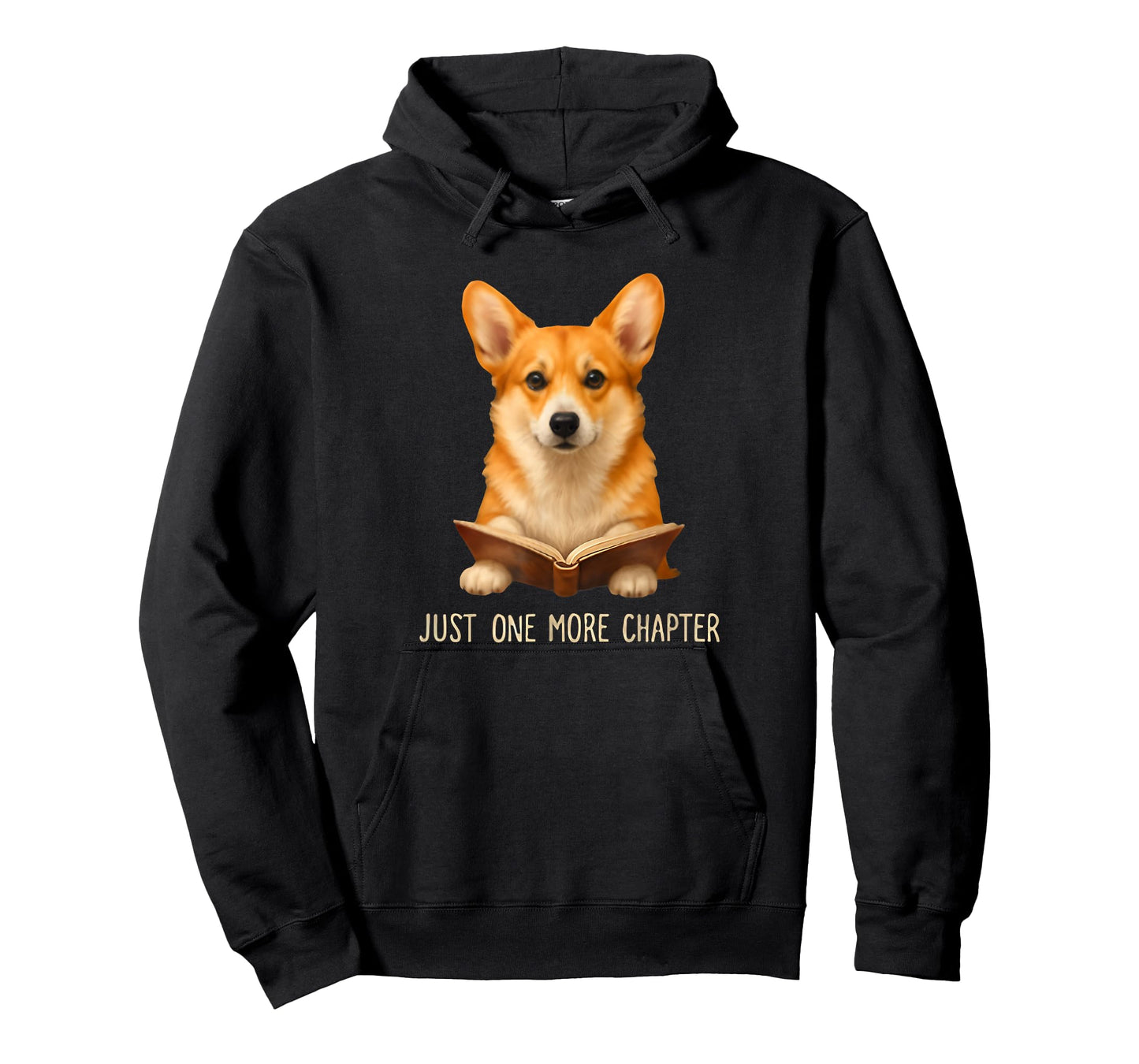 Funnt Cute Corgi Book Lover T-Shirt