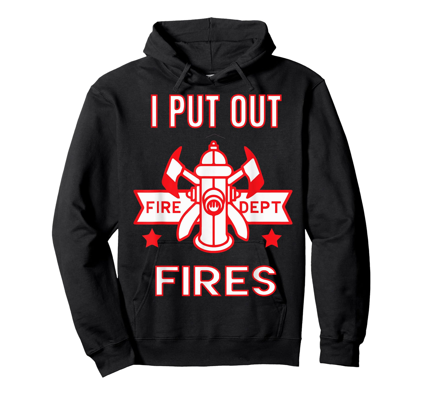 Halloween Costume Funny Firefighter I Put Out Fires Firemen T-Shirt
