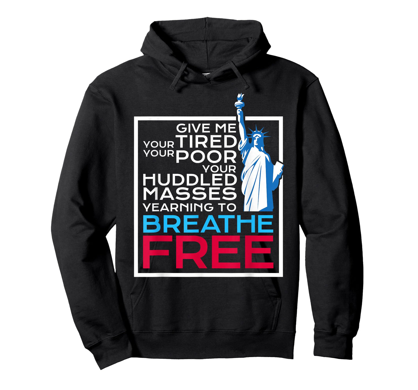 Anti-ICE Patriotic DACA Immigrant Statue of Liberty Tshirt T-Shirt