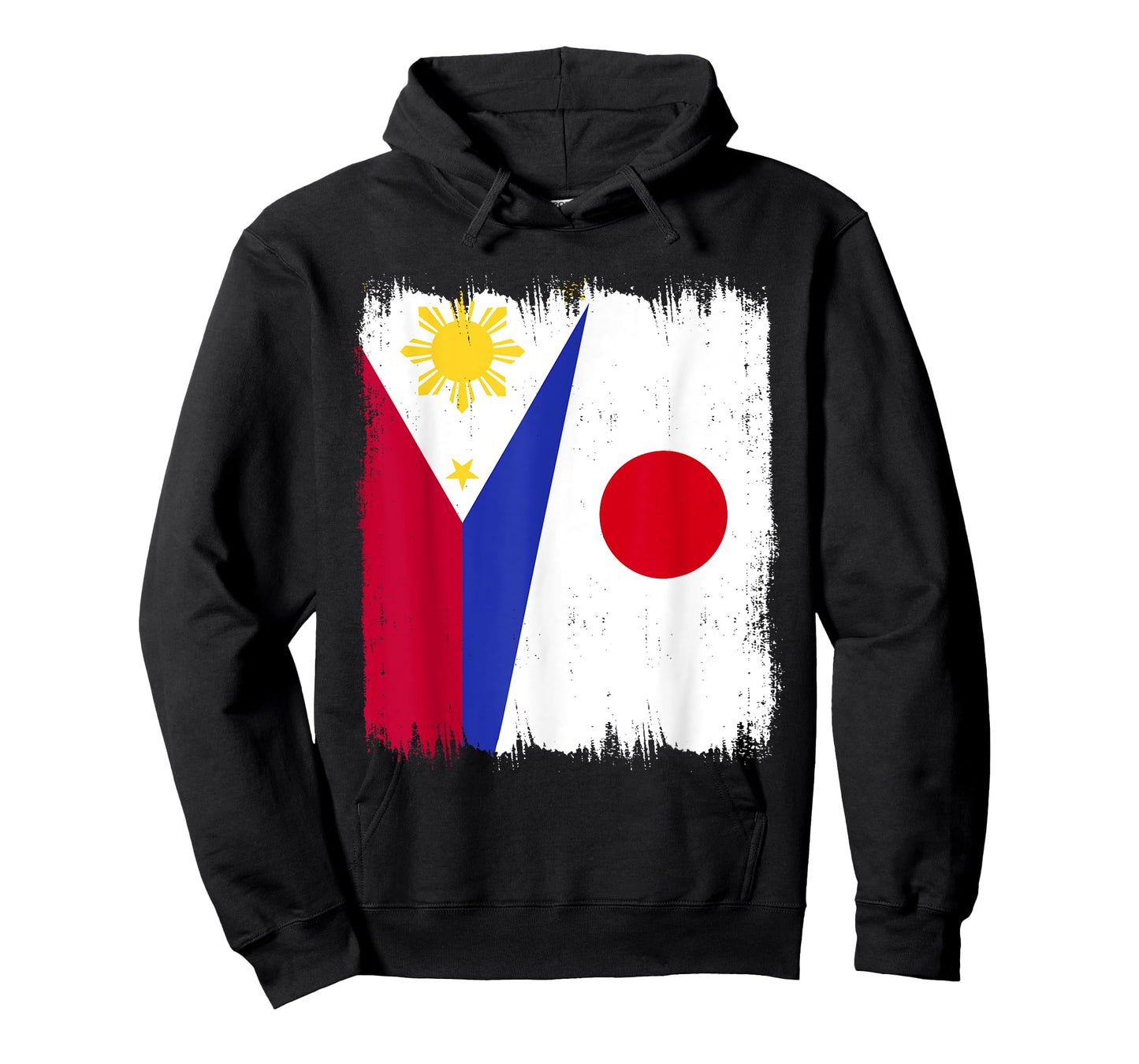 Philippines Japan Half Flag Wear Filipino Japanese Roots T-Shirt
