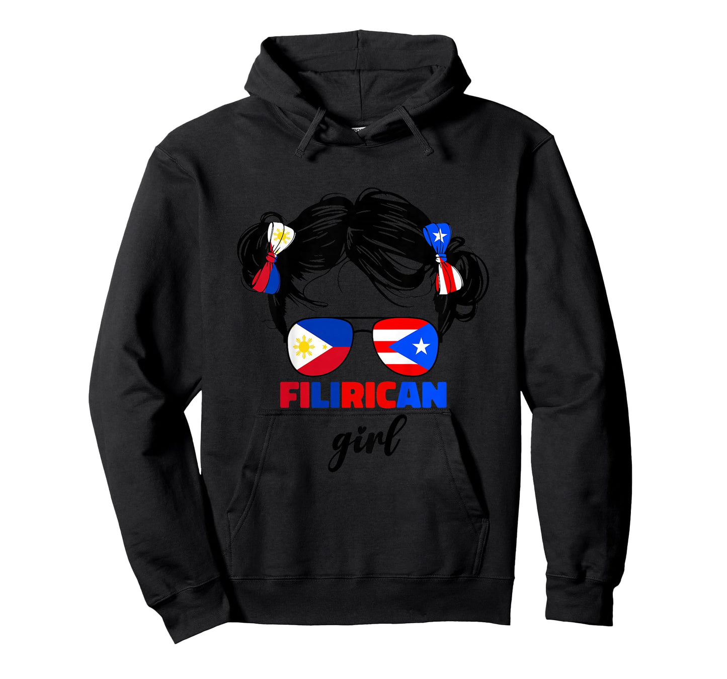 Filipino And Puerto Rican Rico Philippines Kids FiliRican T-Shirt