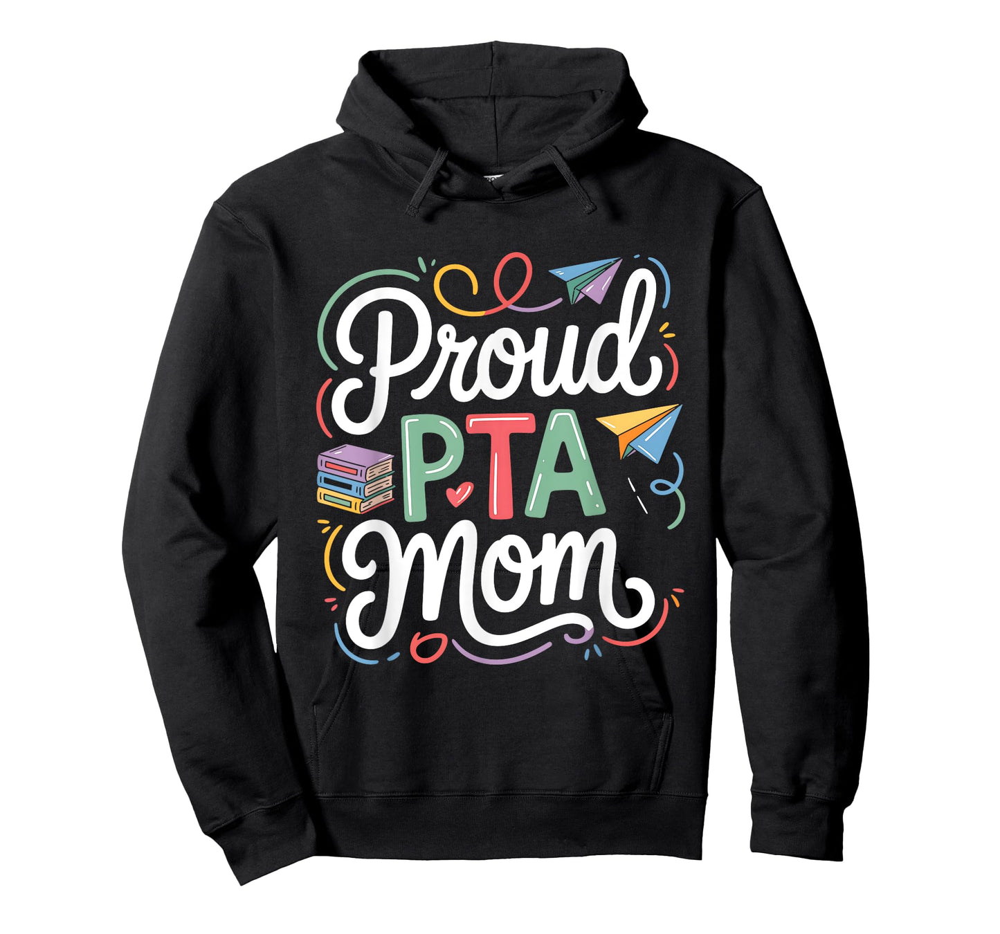 Cute school supporter meeting matching women Proud PTA Mom T-Shirt