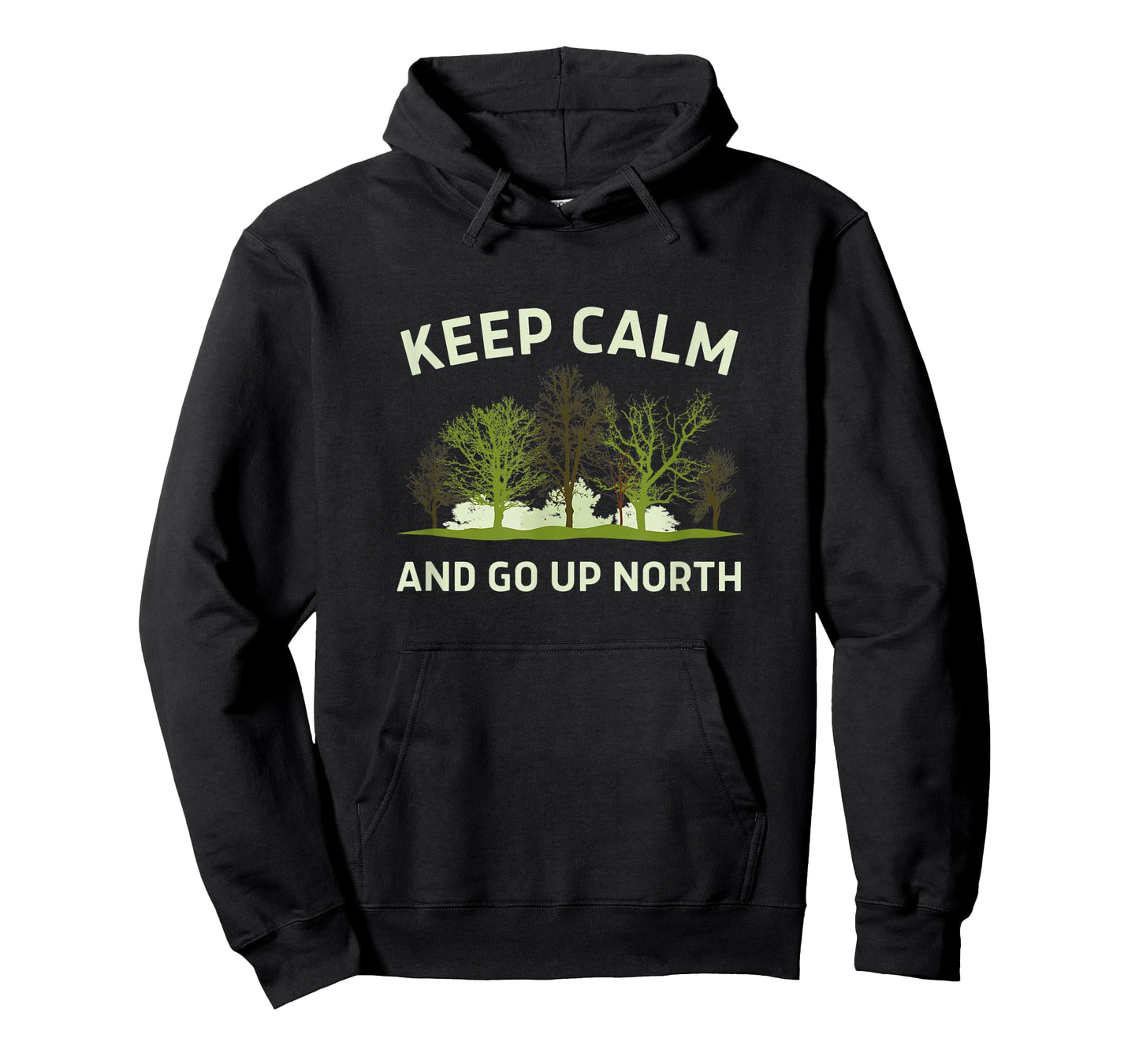 KEEP CALM AND GO UP NORTH - FUN MICHIGANDER T-Shirt