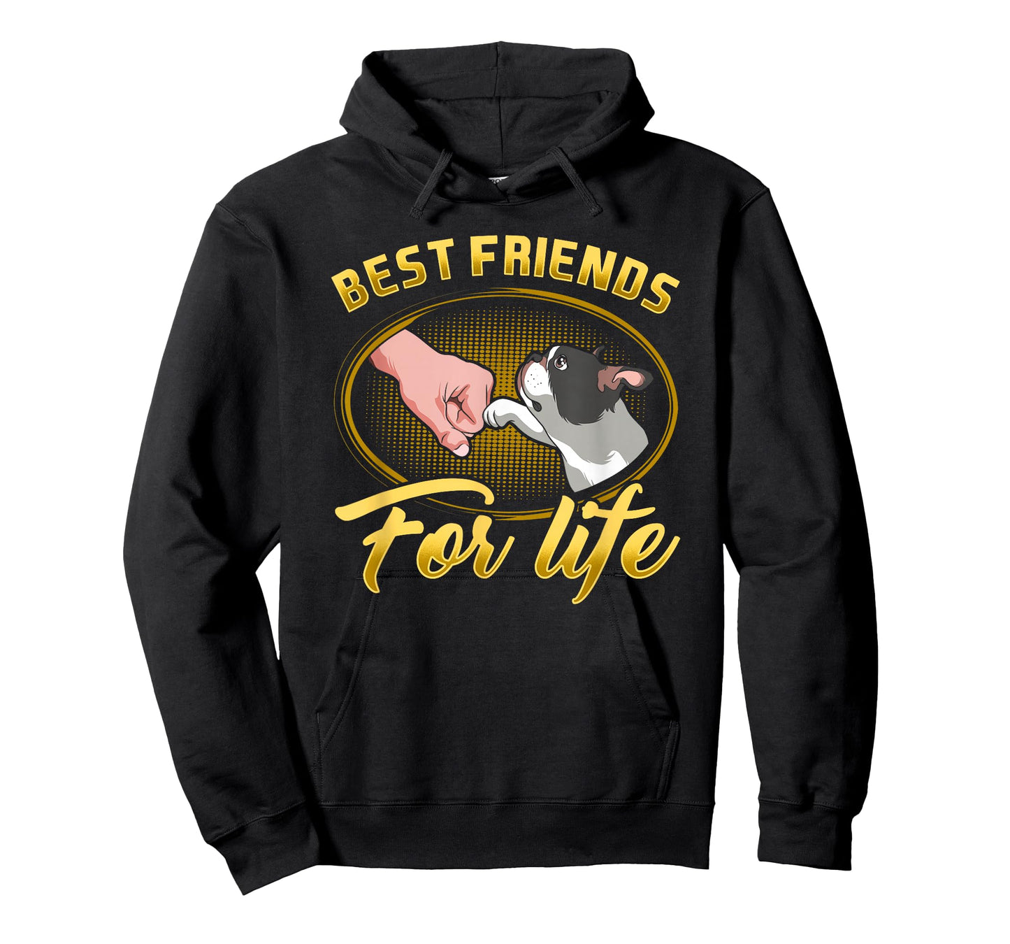 Bestfriends for Lifes Boston Terrier Dog Mom Dog Dad Funny T-Shirt