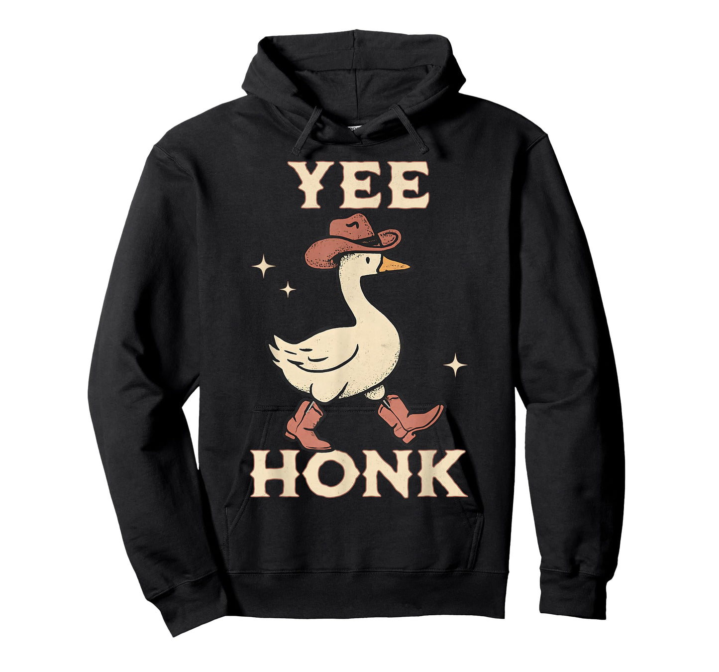 Yee Honk Funny Western Goose Cowgirl Southern Women's Cute T-Shirt
