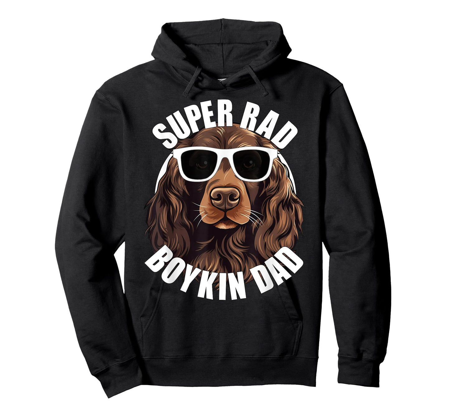 Boykin Spaniel Dad Funny Super Rad Puppy Dog Father T-Shirt