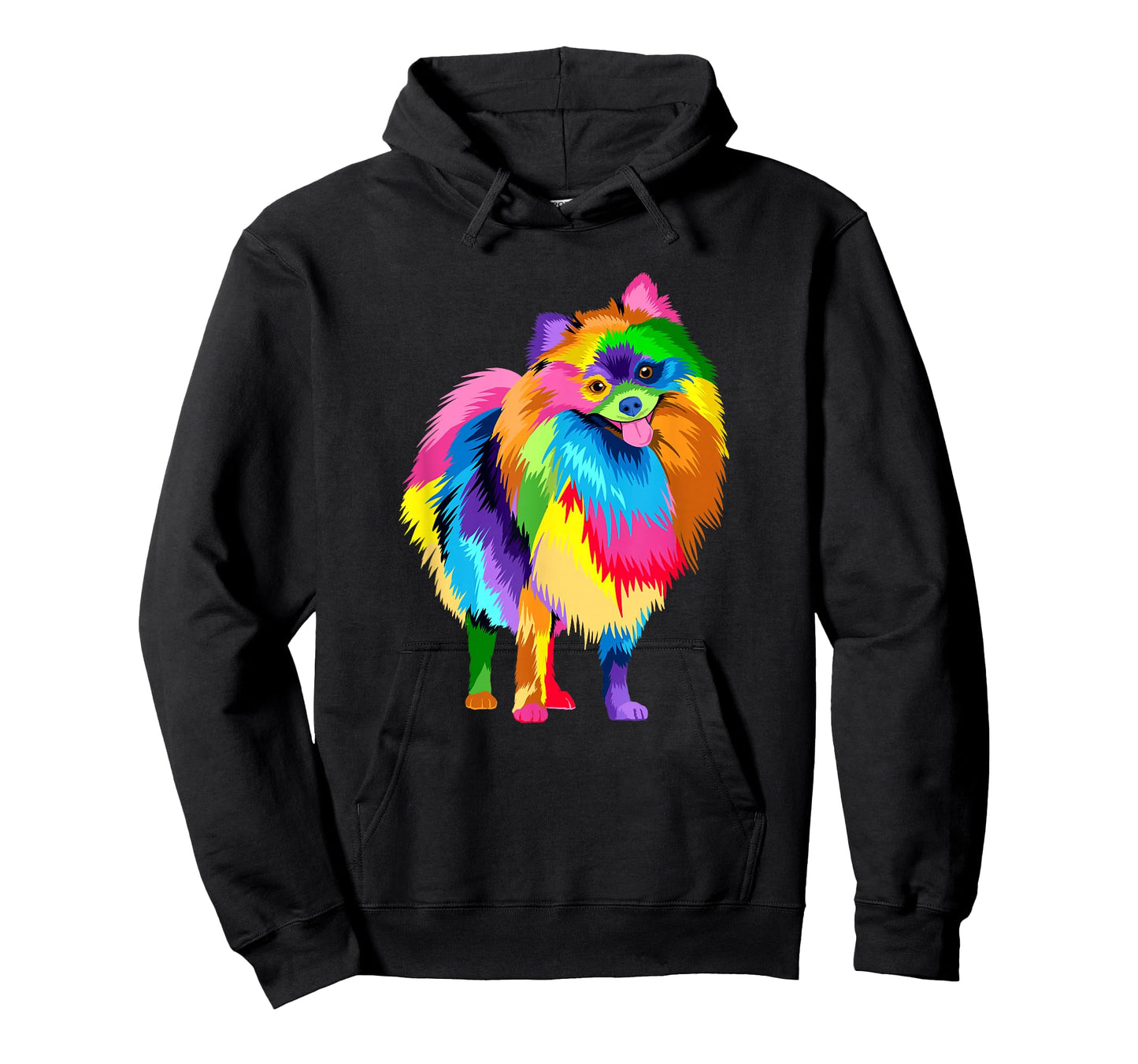 Colorful Pomeranian Artwork - Dog Lover Animal Breeder T-Shirt