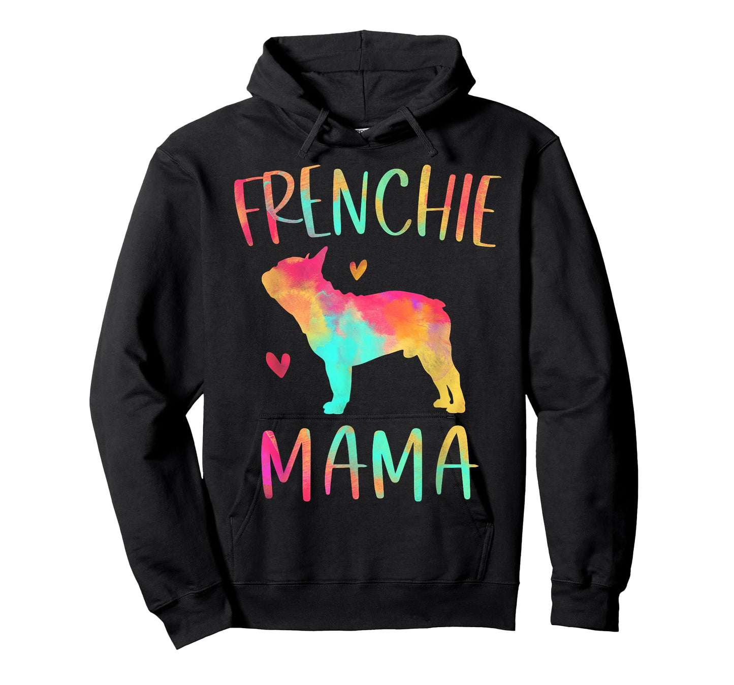 Frenchie Mama Colorful French Bulldog Gifts Dog Mom T-Shirt