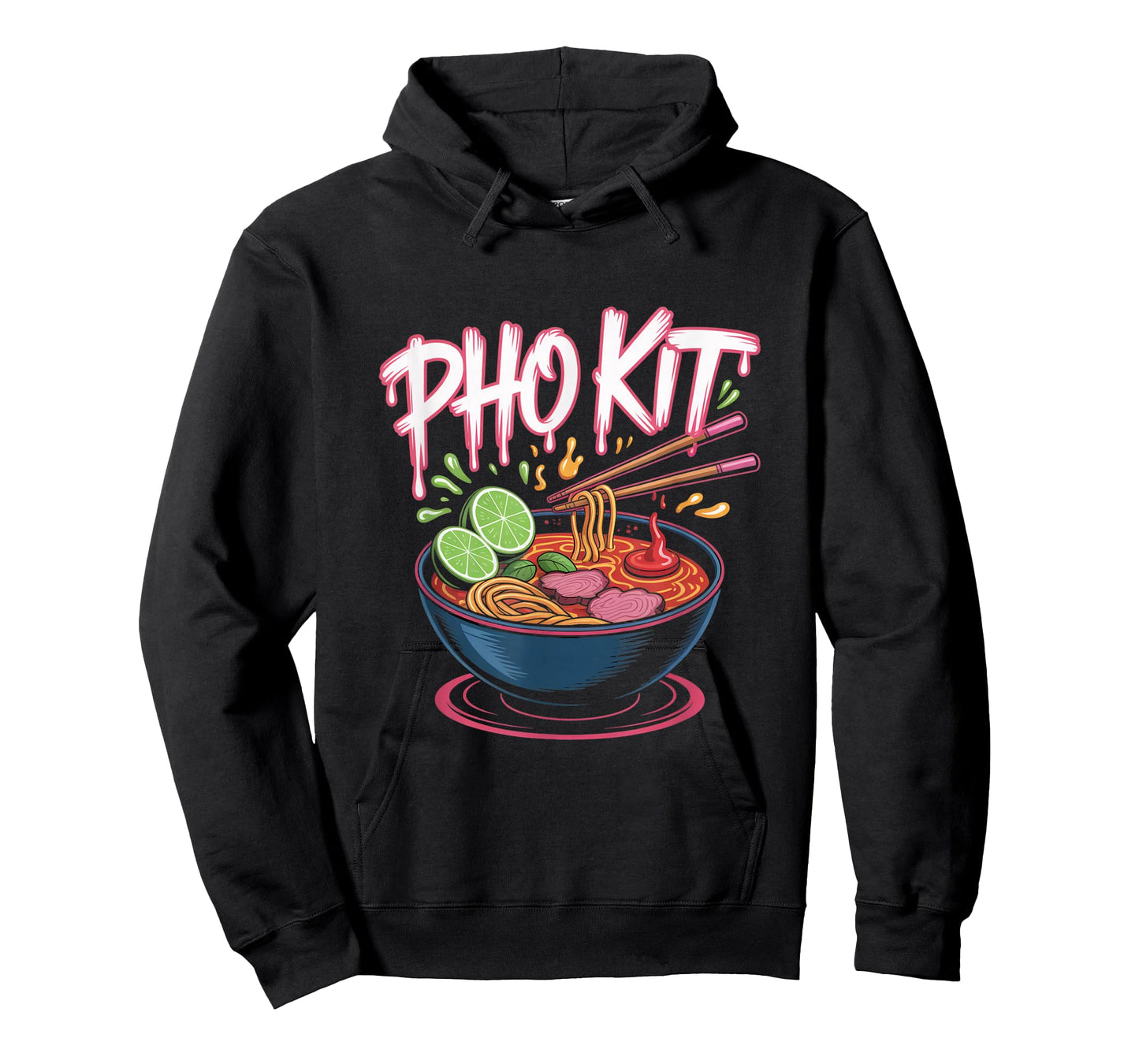 Pho Kit Soup Funny Pho Kit Vegan Pho Lover T-Shirt