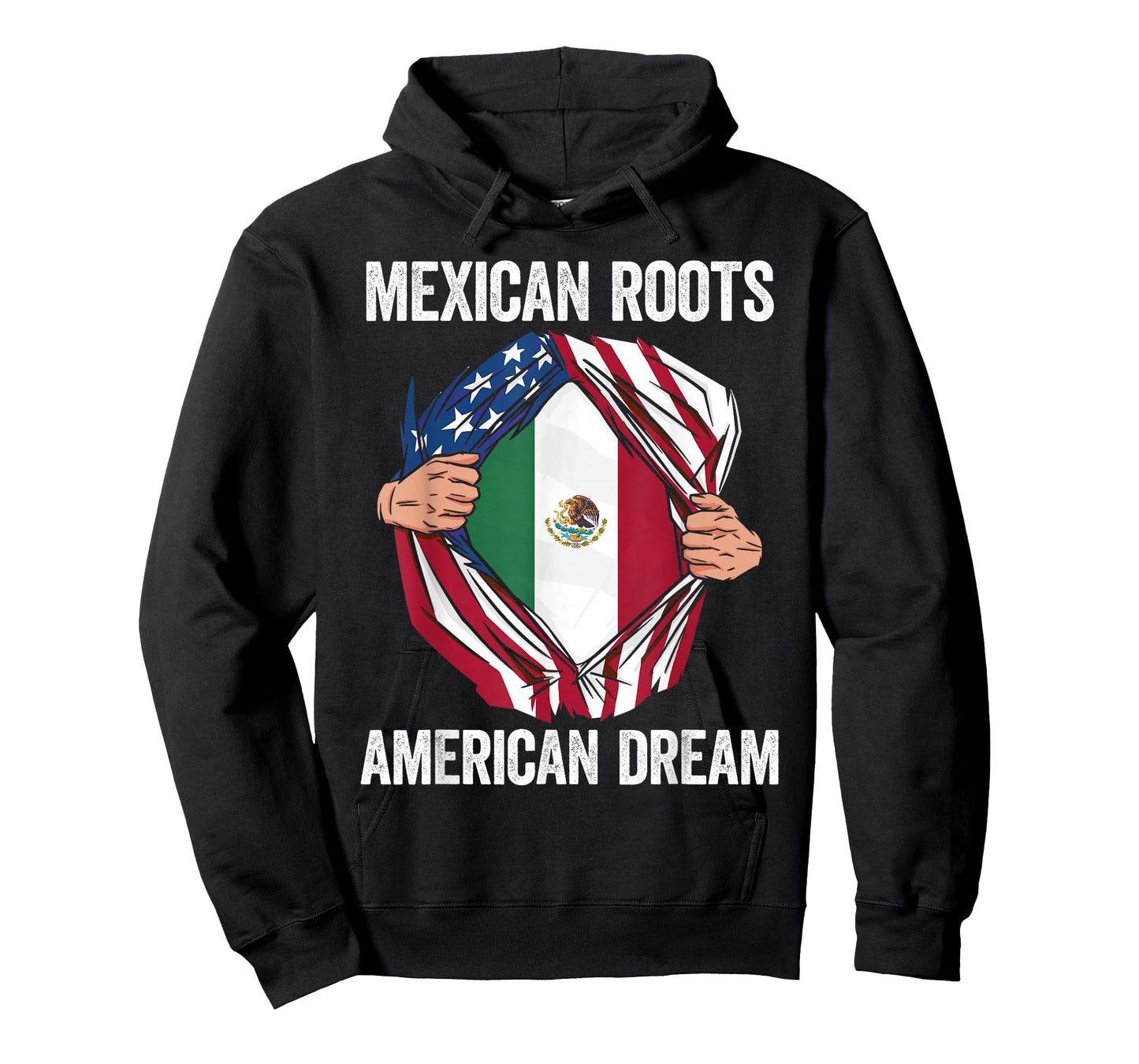 Mexican Roots American Dream Usa Us Mexico Mexican American T-Shirt