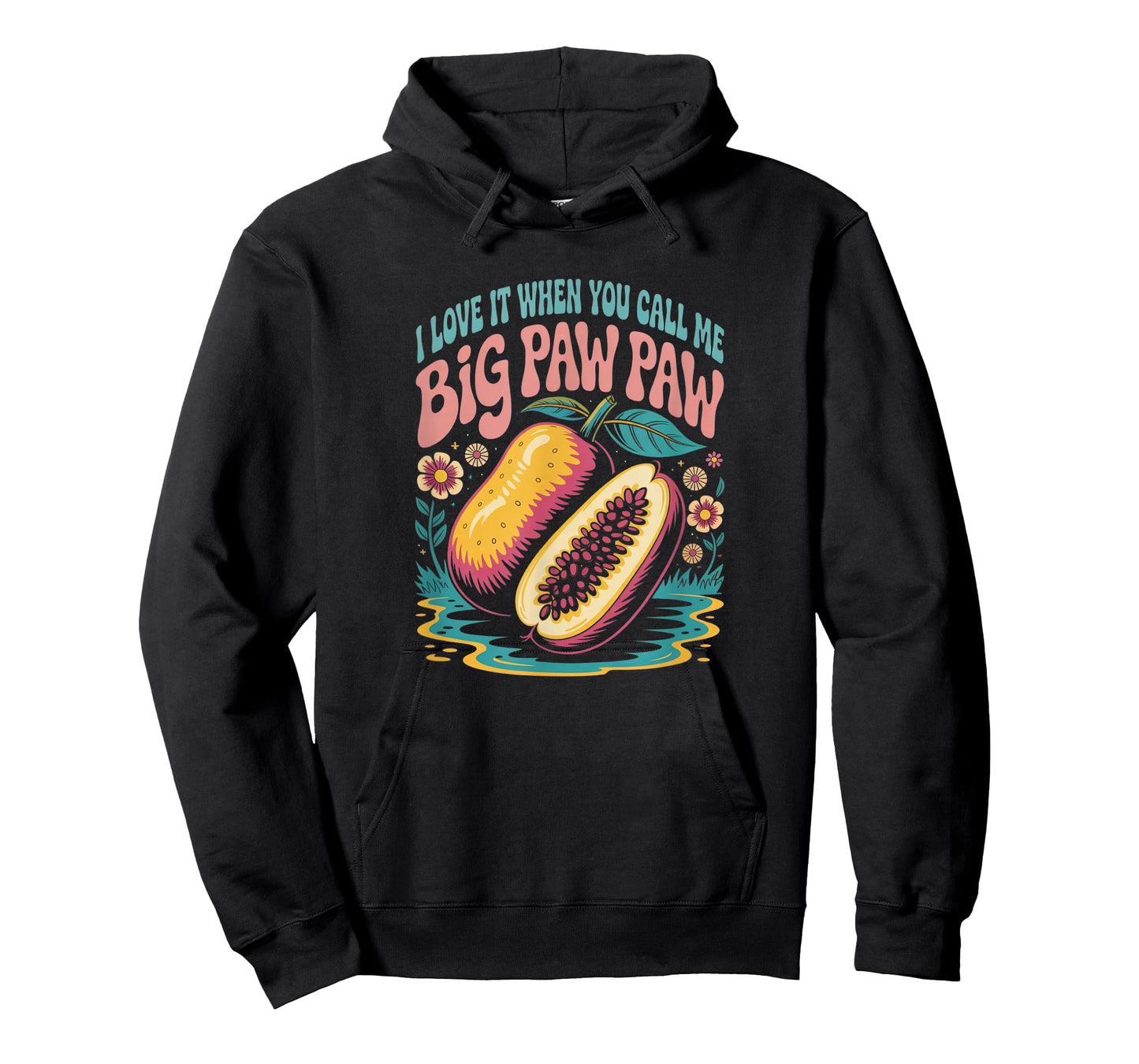 Pawpaw Fruit Lover Funny Gardening Design T-Shirt