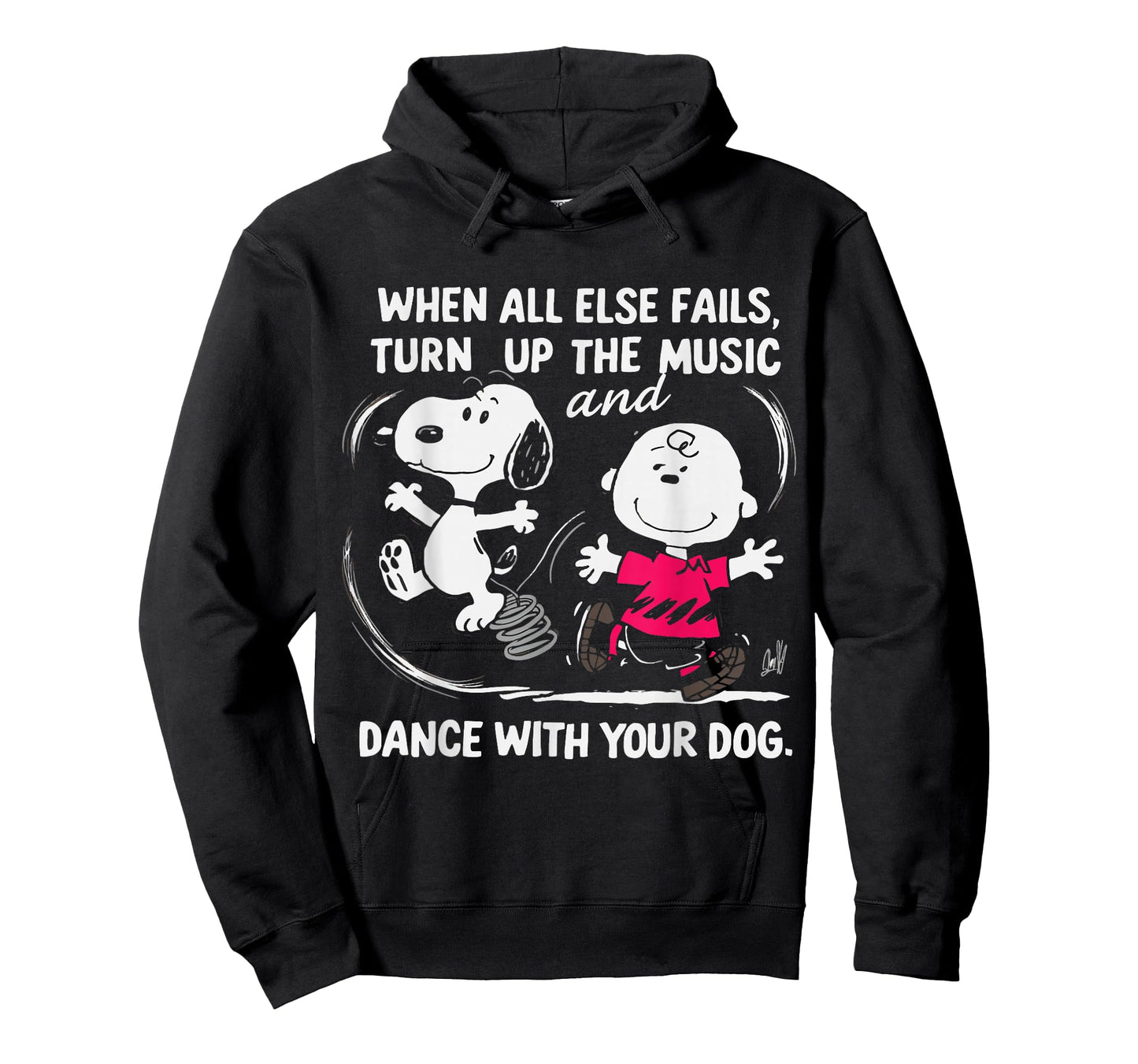 When All Else Fails Turn Up The Music & Dance With Your Dog T-Shirt
