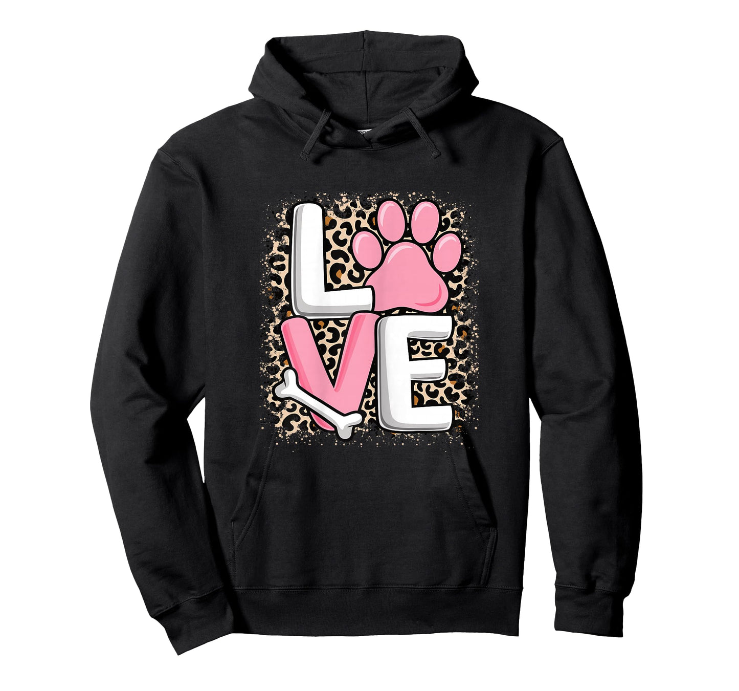 Cute Love Dog Paw Dog Puppy Lover Women Girls Kids T-Shirt