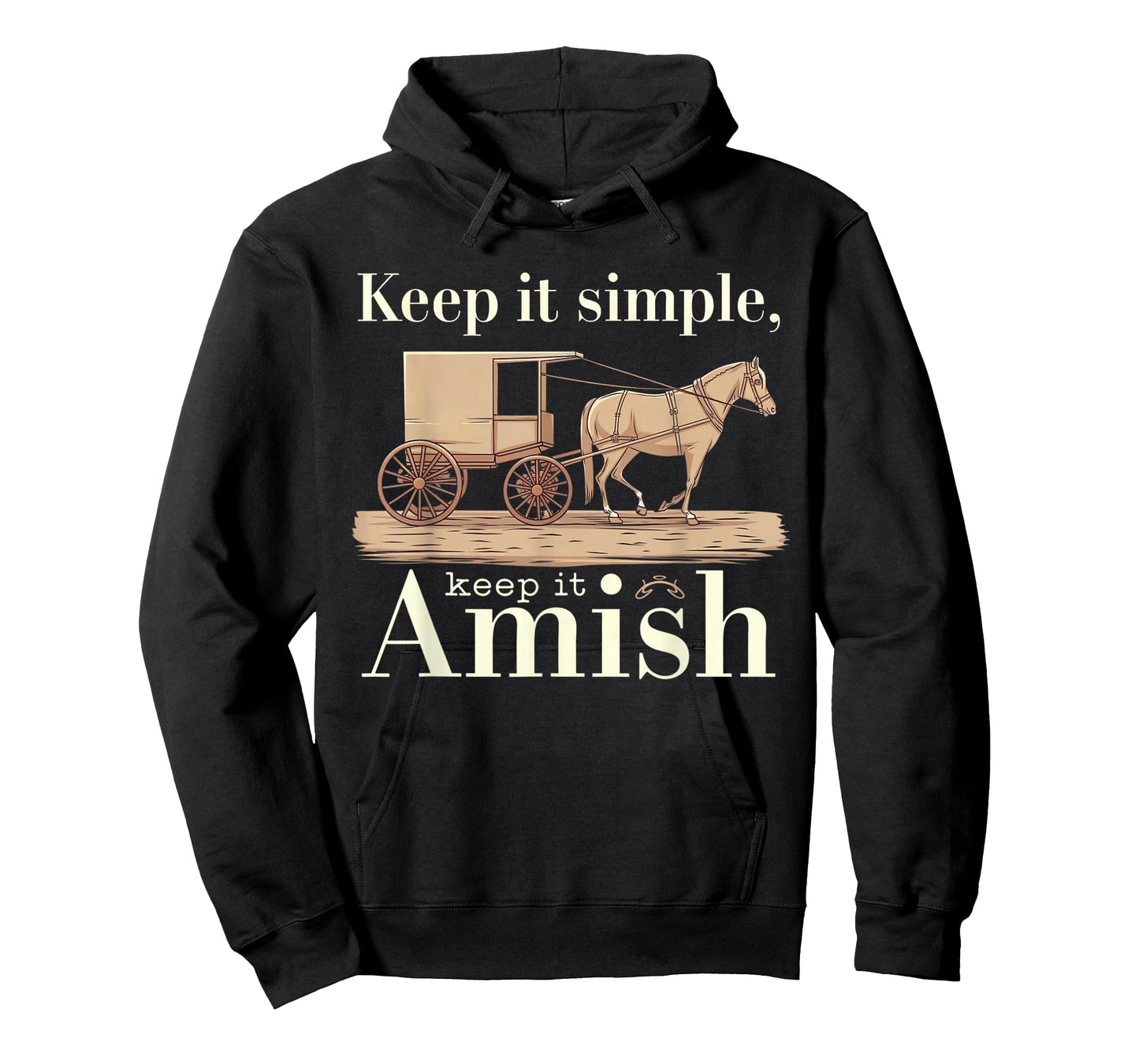 Amish Buggy – Classic Countryside Design T-Shirt