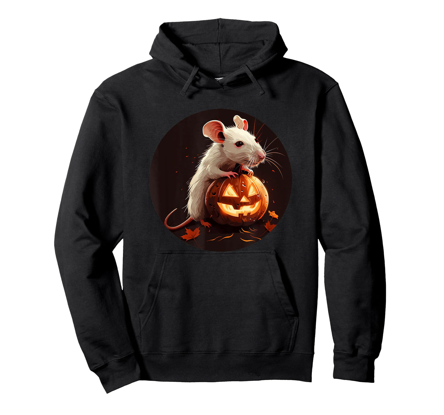 Charming White Rat to Celebrate Halloween T-Shirt