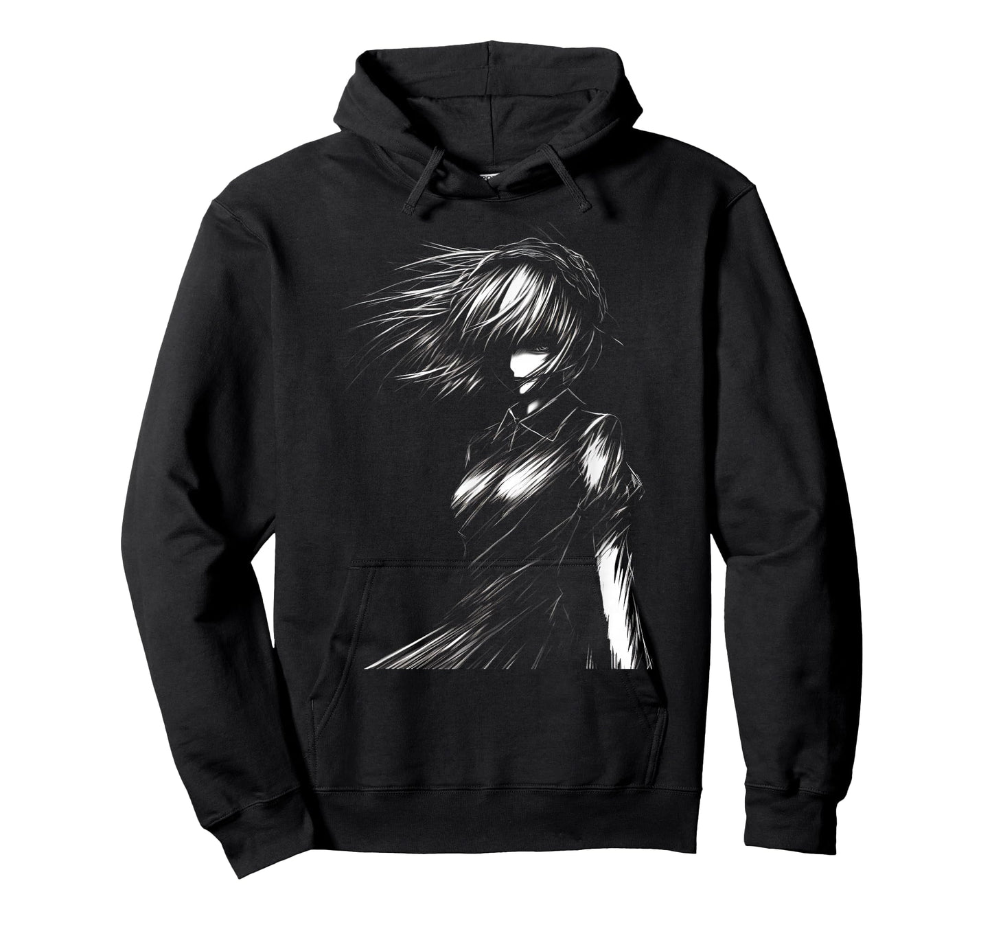 Anime and Sketching Manga Girl with a Cat Anime Lover T-Shirt