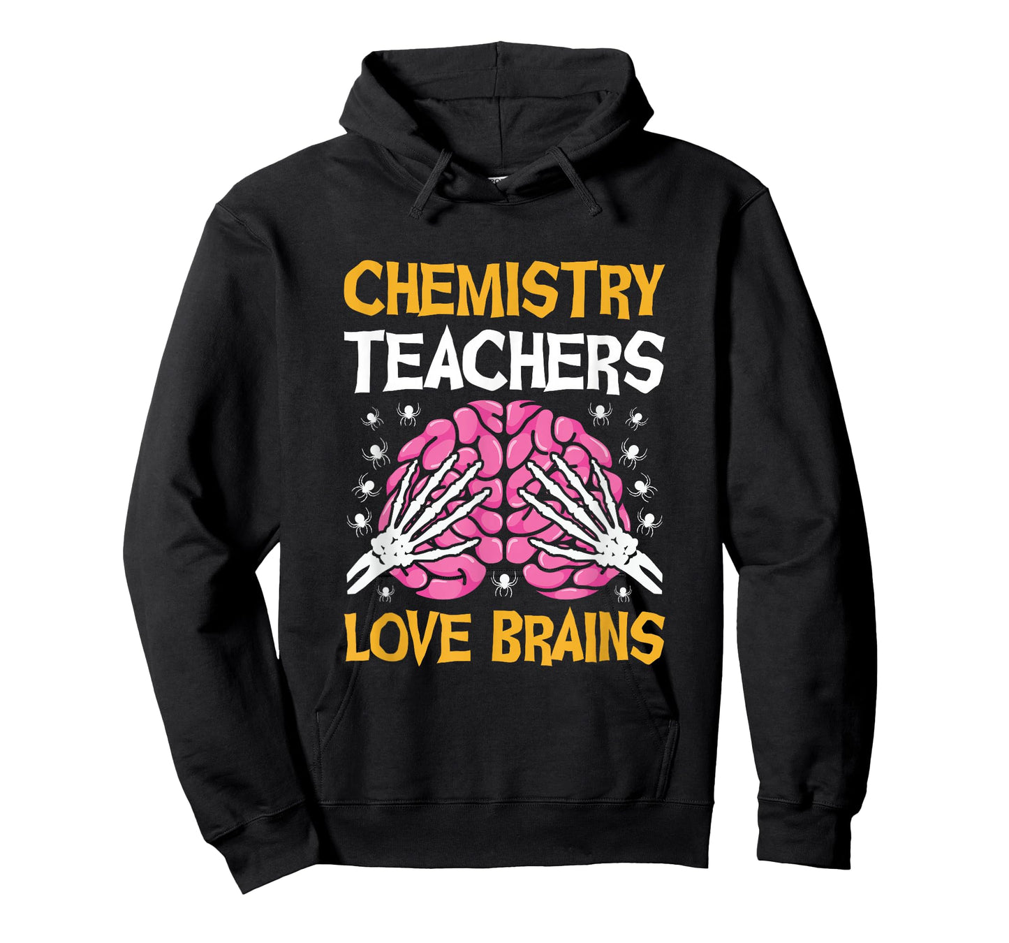 Chemistry Teacher Love Brains Funny Halloween School T-Shirt
