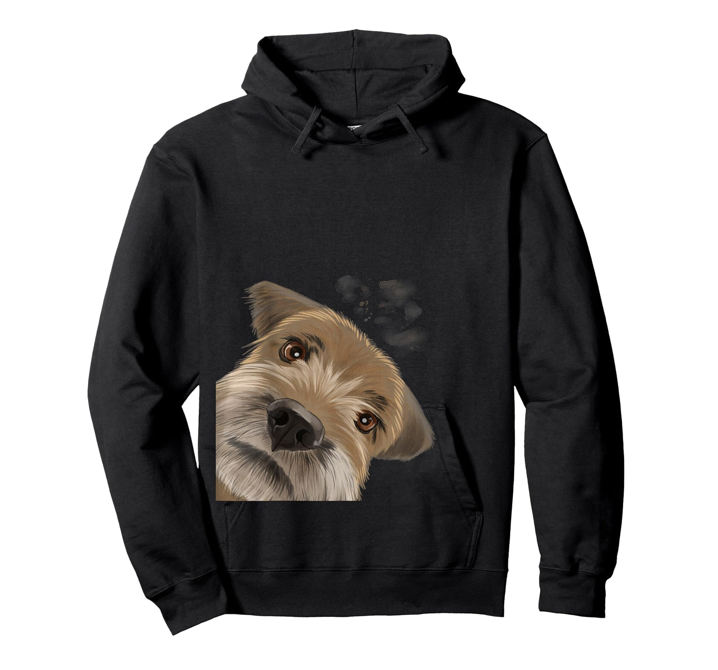 Funny Curious Dog Border Terrier T-Shirt